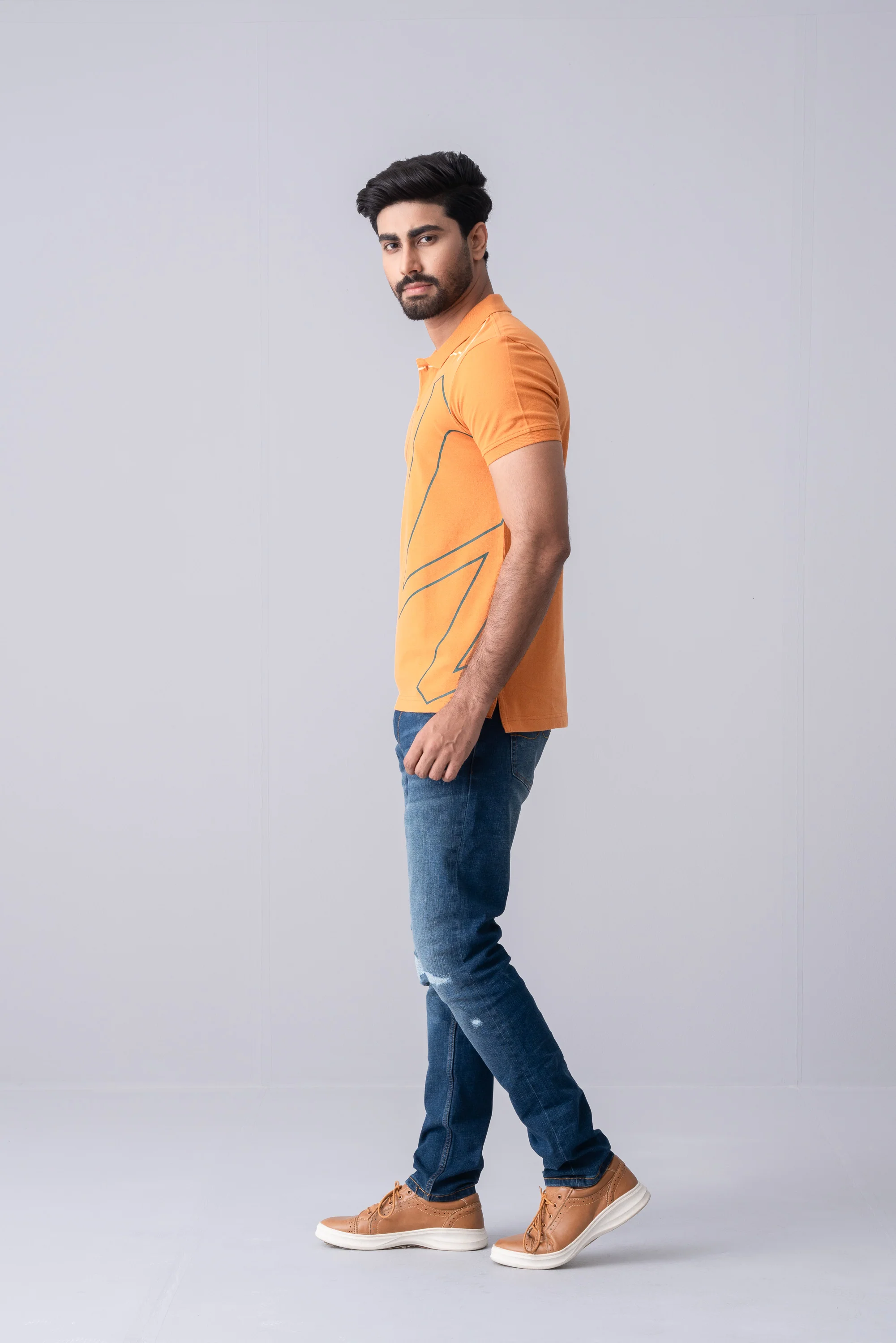 Regular Fit Pique Polo Shirt - XTXFMF