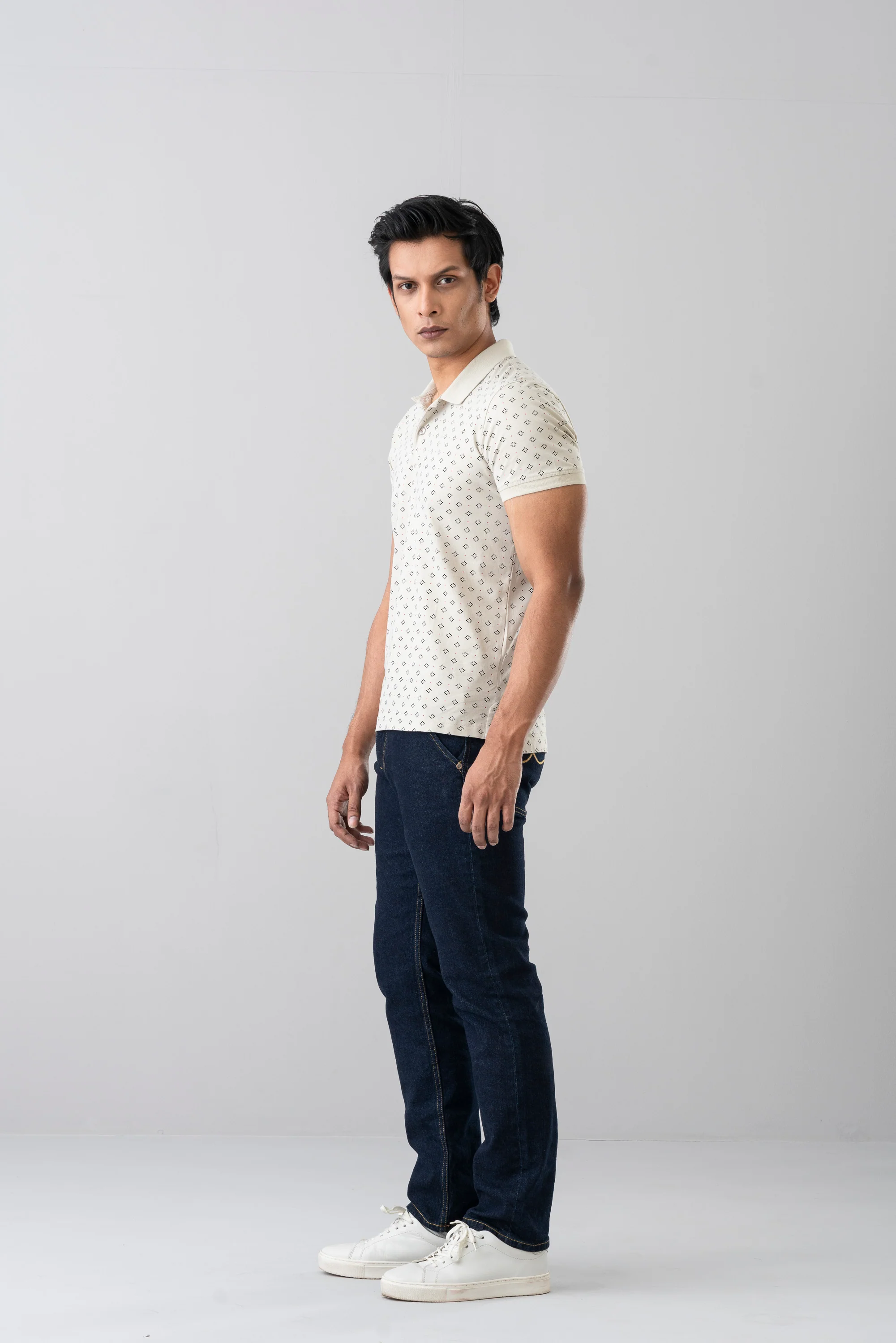 Regular Fit Single Mercerized Polo Shirt - XTXFMF