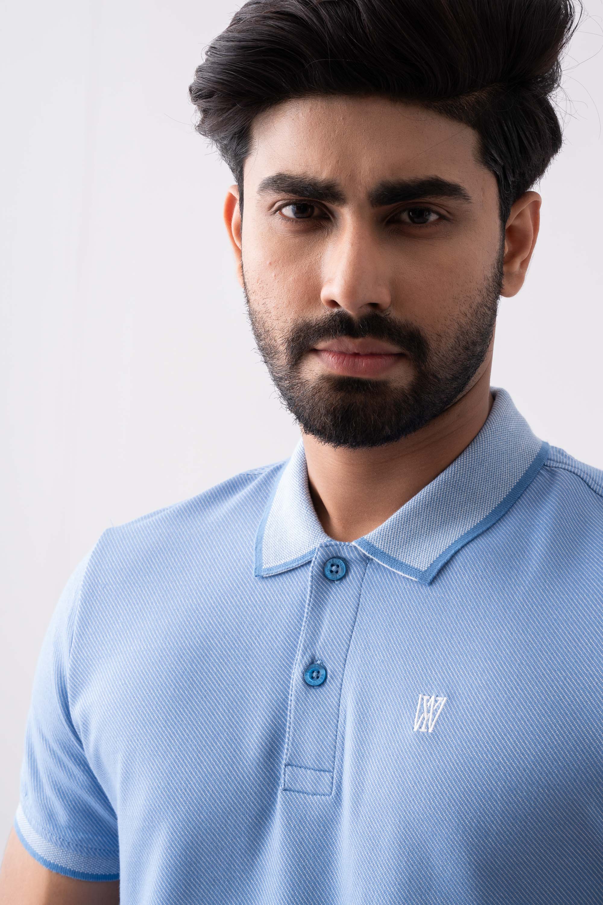 Regular Fit Birdseye Polo Shirt - XTXFMF