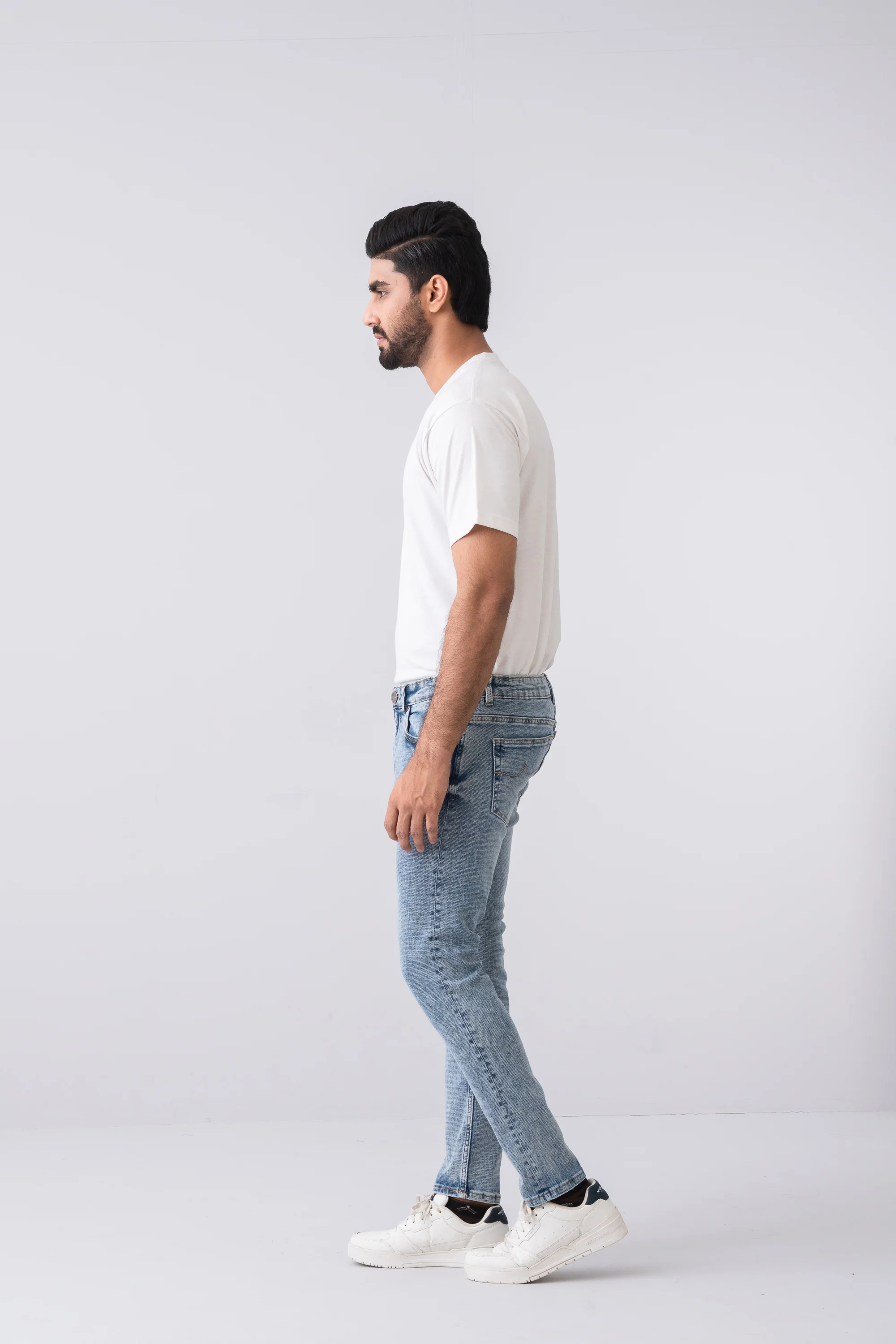 Slim Fit Cloudy Sky Jeans - XTXFMF