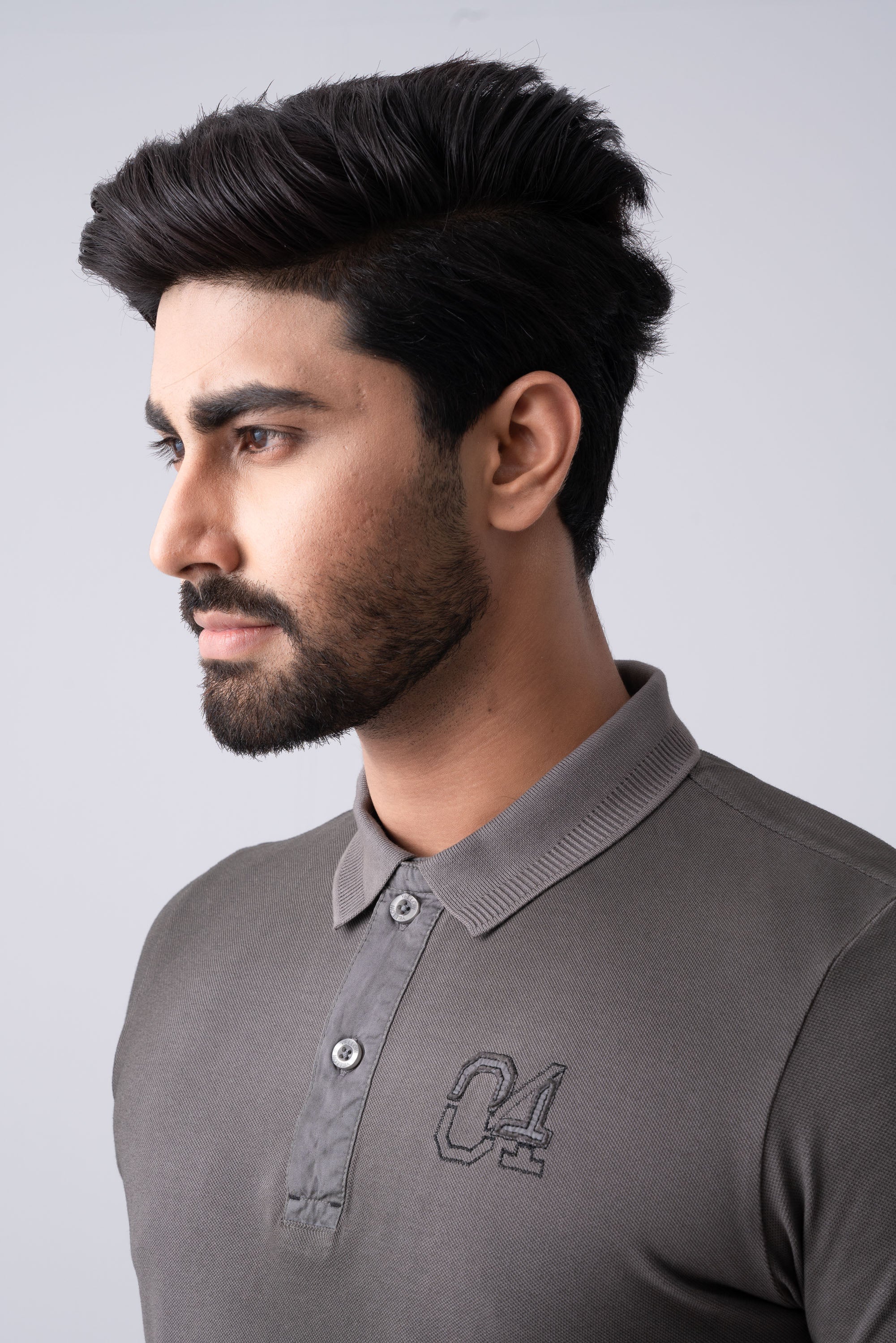 Regular Fit Washed Polo Shirt - XTXFMF