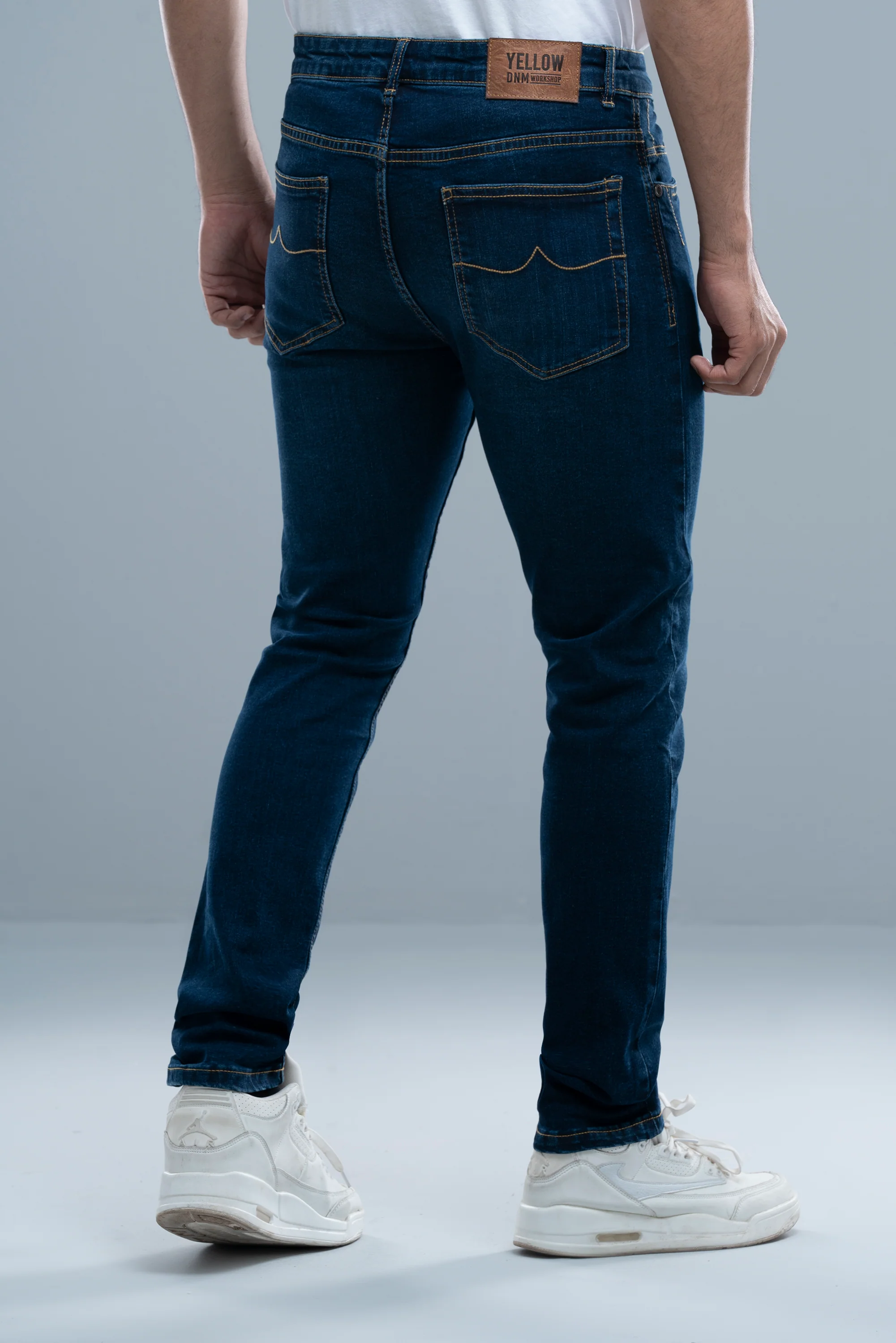 Slim Fit Navy Jeans - XTXFMF