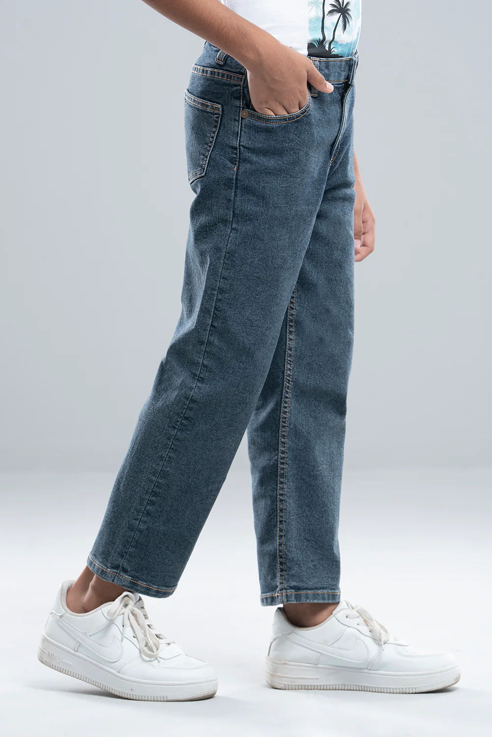 Boys Denim Bottom (6-8 Years) - XTXFMF