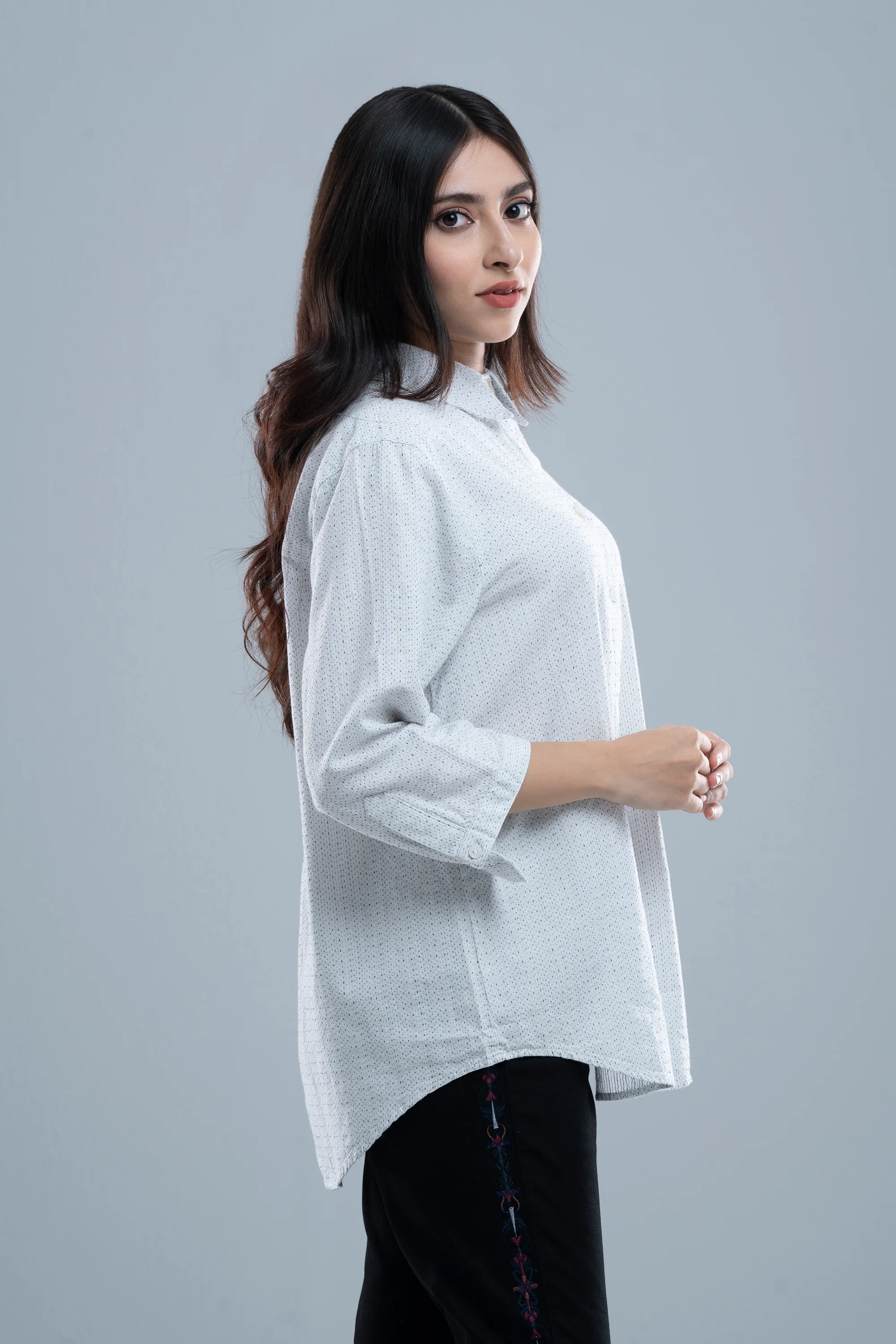 Relaxed Fit Printed Casual Shirt - XTXFMF