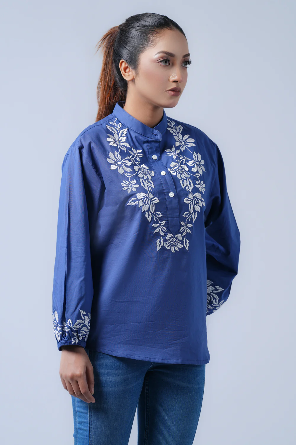 Regular Fit Georgette Fashion Top - XTXFMF