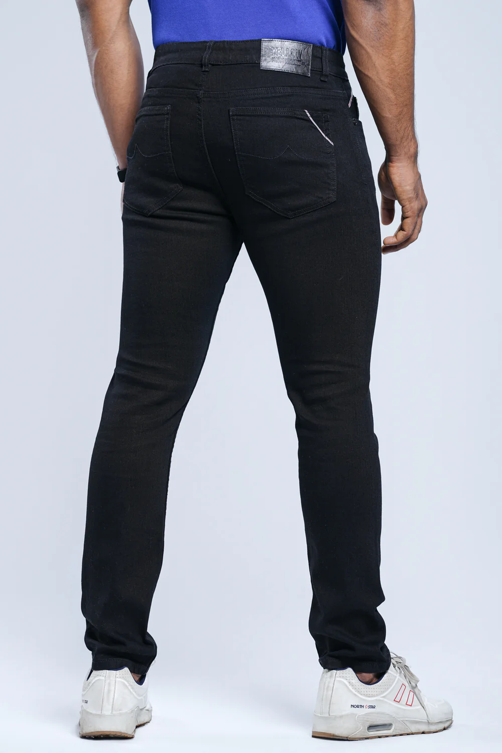 Slim Fit Black Selvedge Jeans - XTXFMF