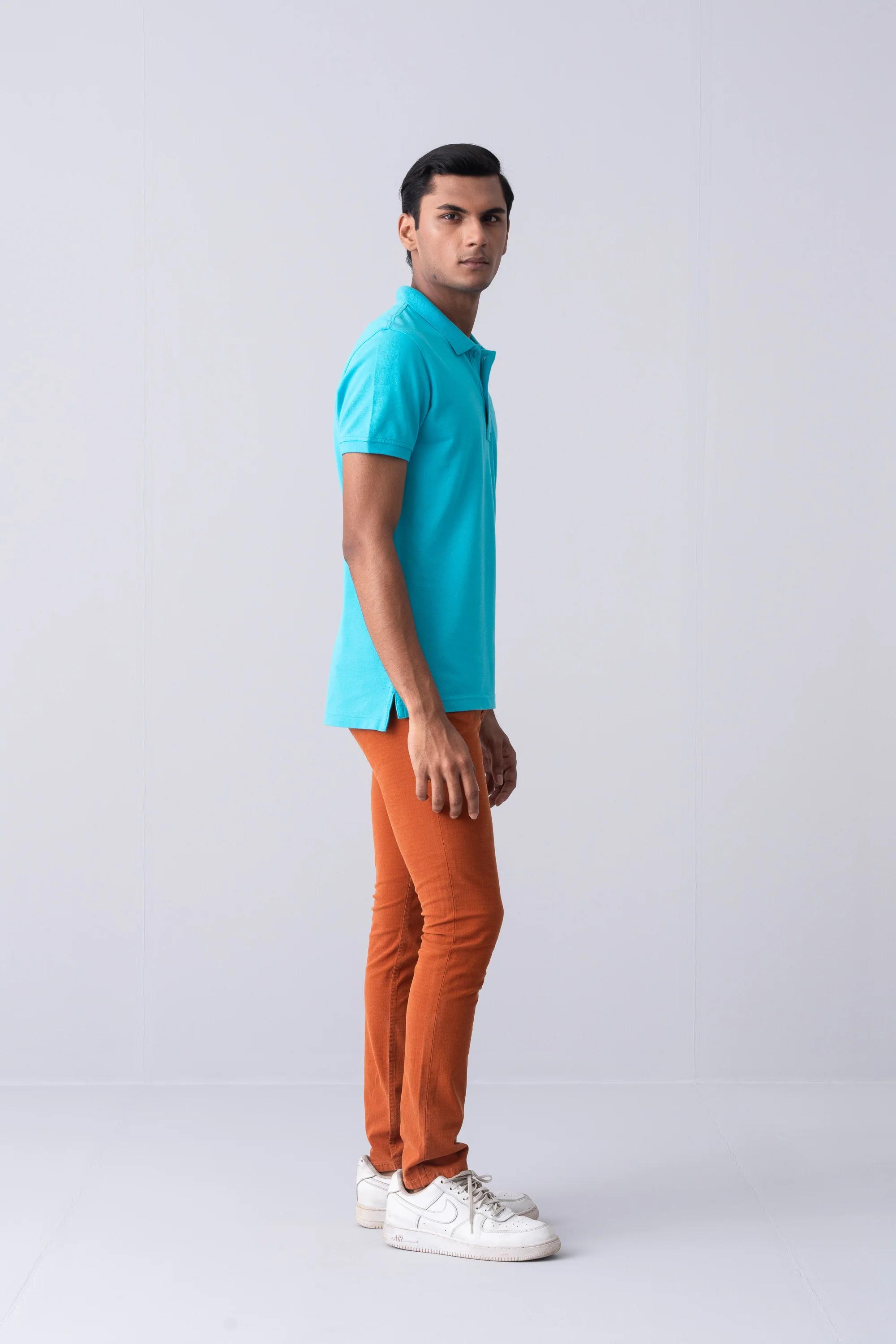 Regular Fit Solid Polo Shirt - XTXFMF