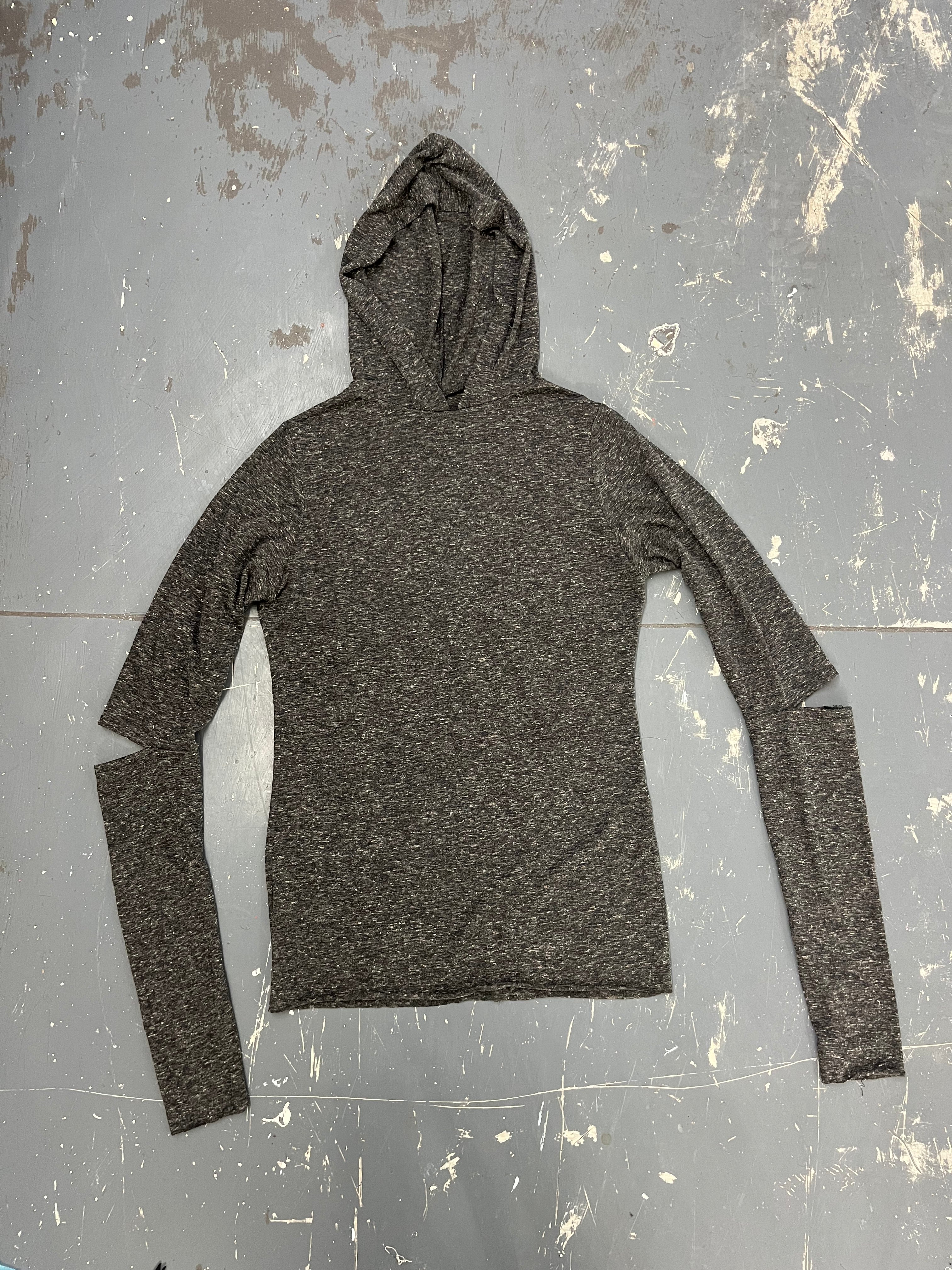Charcoal Jersey Hoodie - XTXFMF