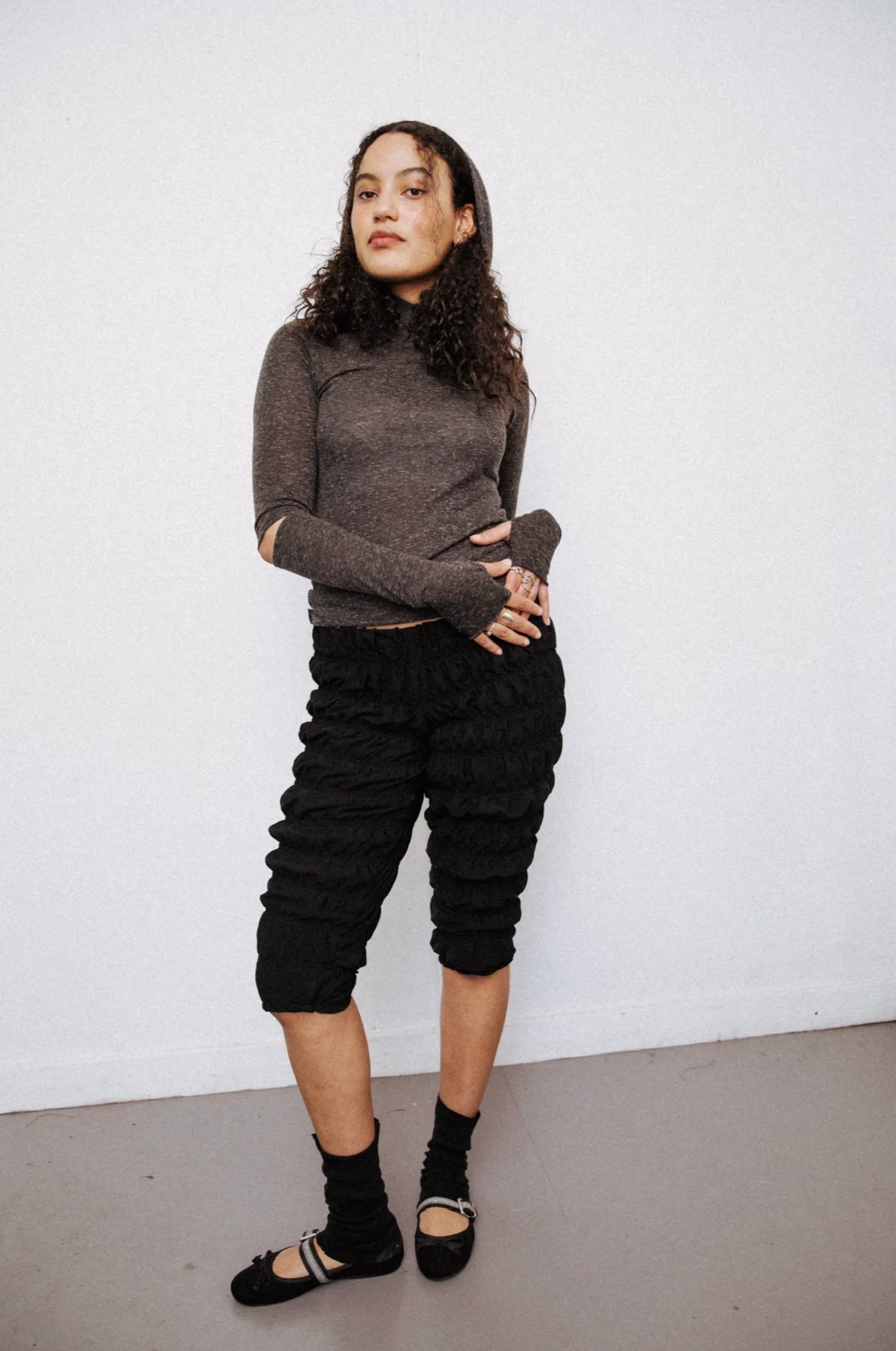 Black Capri Bloomers - XTXFMF