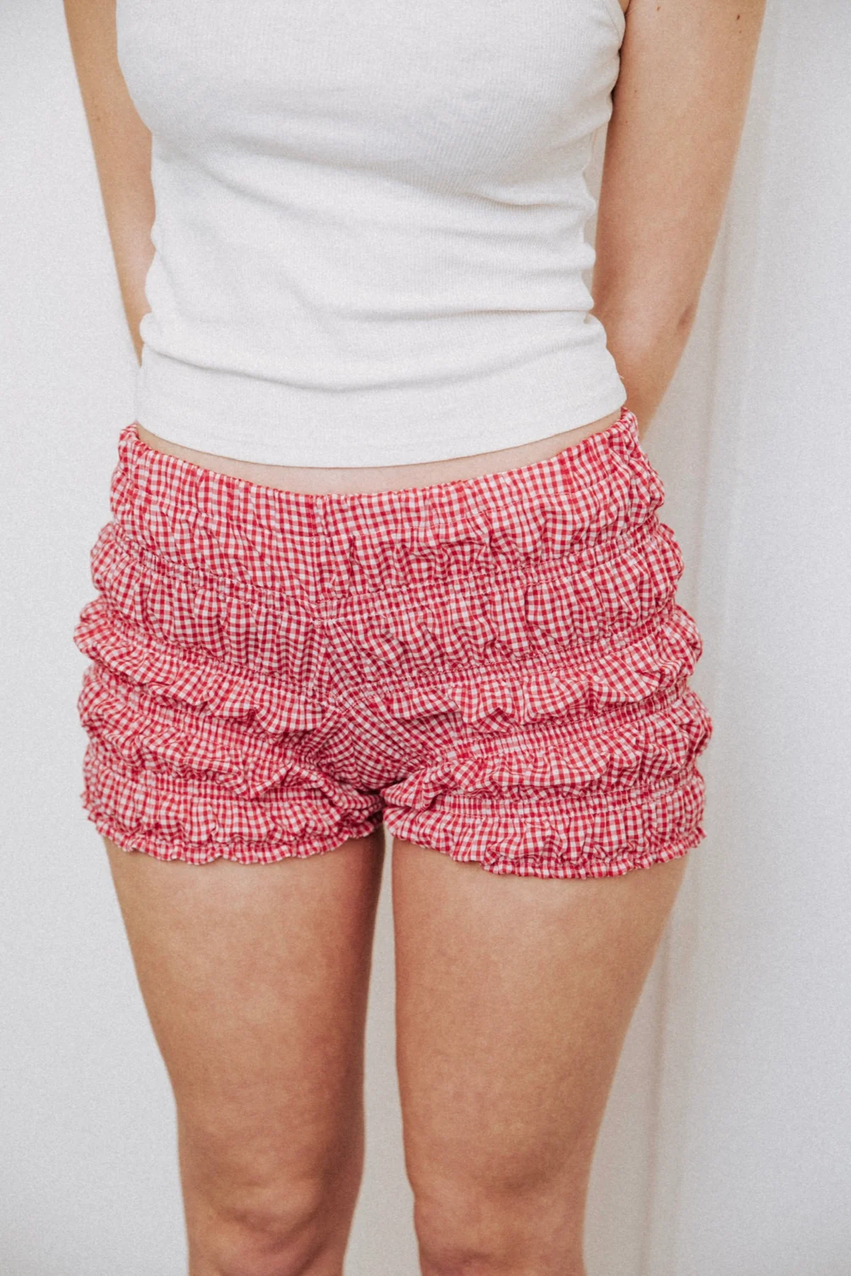 Red Gingham Bloomers - XTXFMF