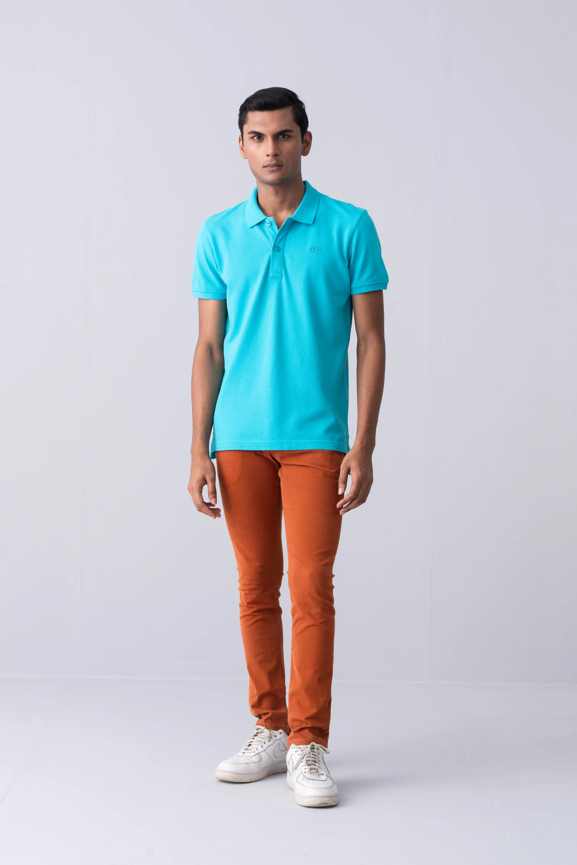 Regular Fit Solid Polo Shirt - XTXFMF