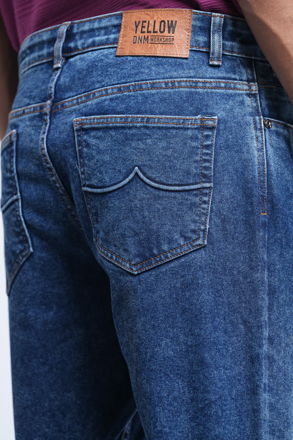 Straight Fit Indigo Jeans - XTXFMF