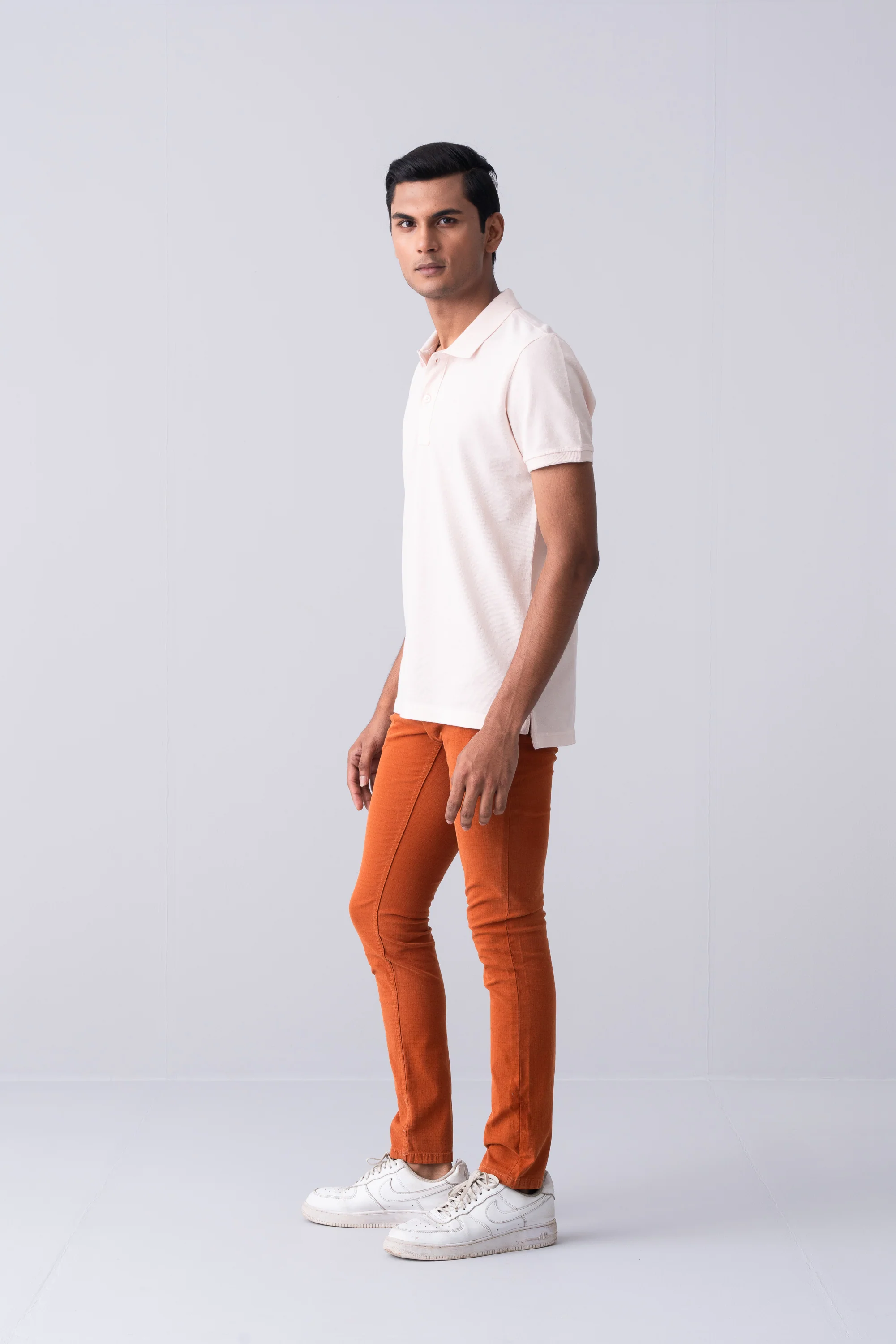 Regular Fit Solid Polo Shirt - XTXFMF