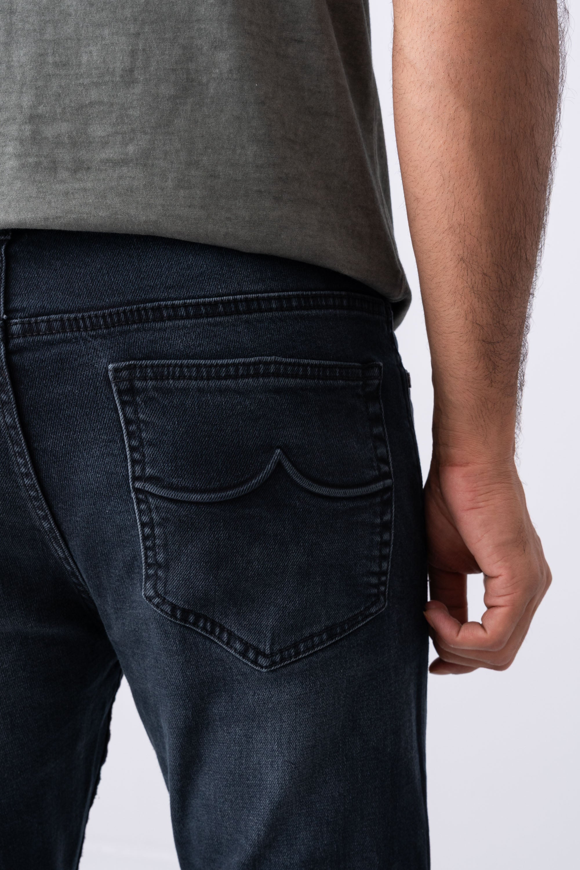 Slim Fit Black Jeans - XTXFMF