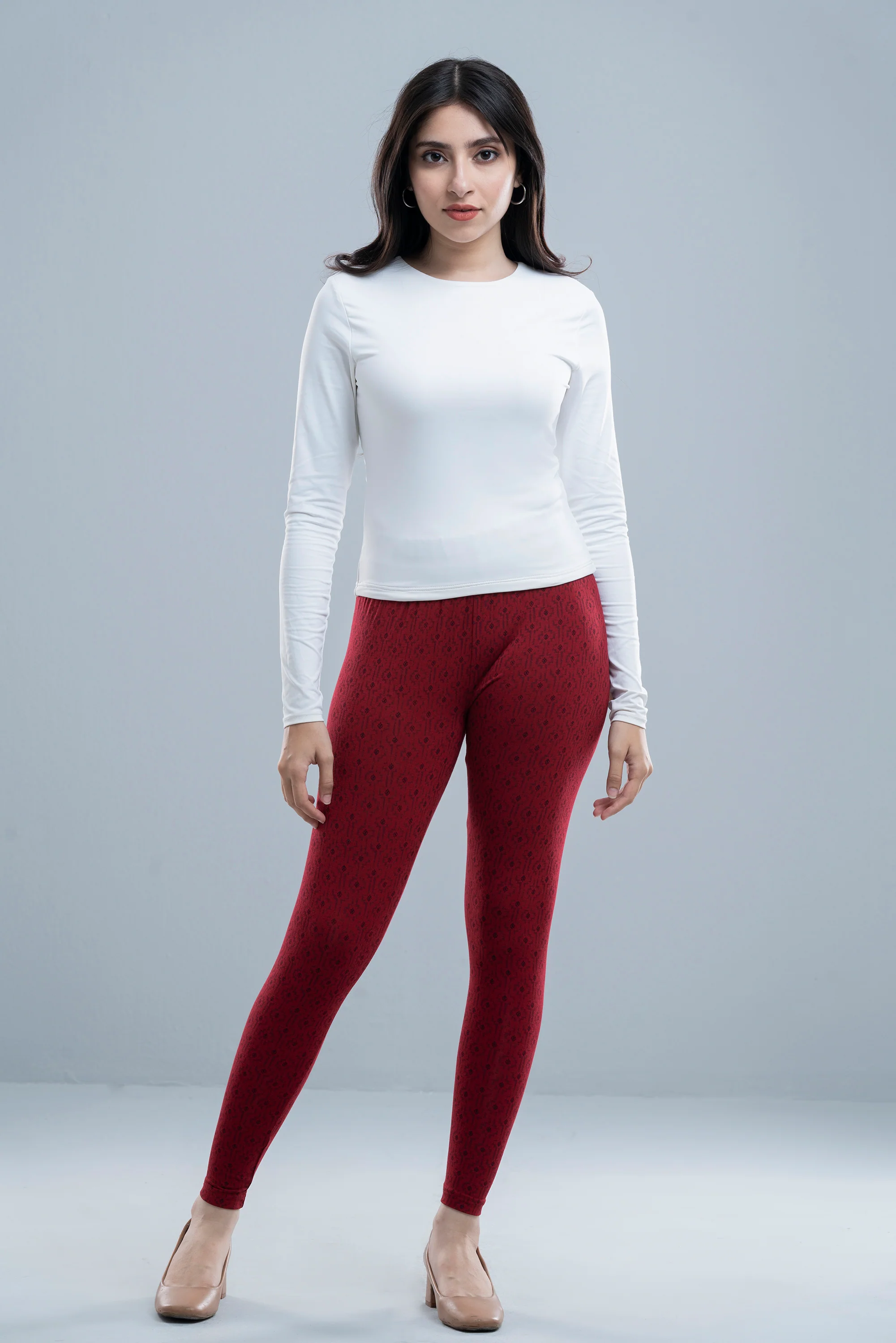 Allover Rotary Printed Leggings - XTXFMF