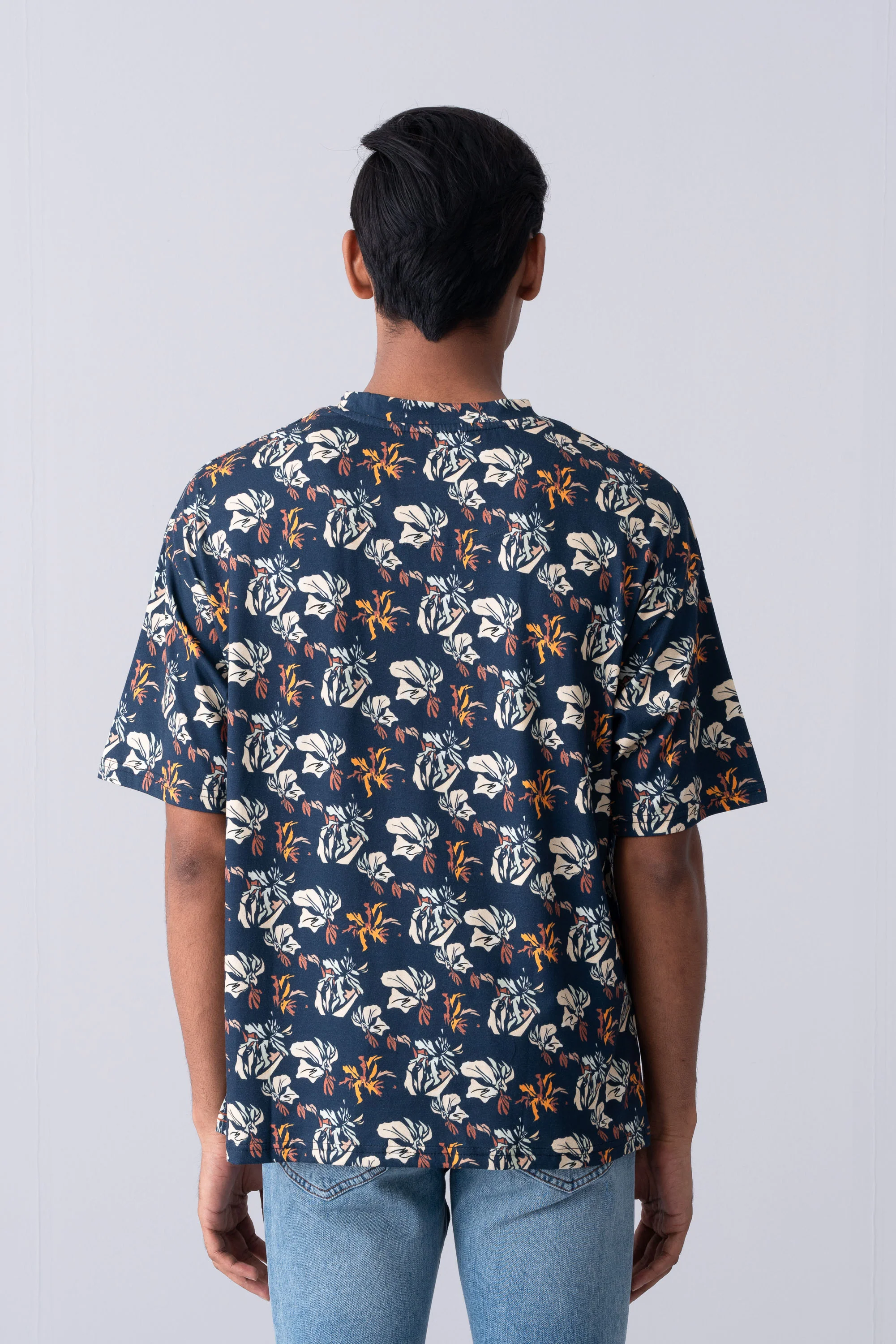 Oversized Fit Printed T-Shirt - XTXFMF