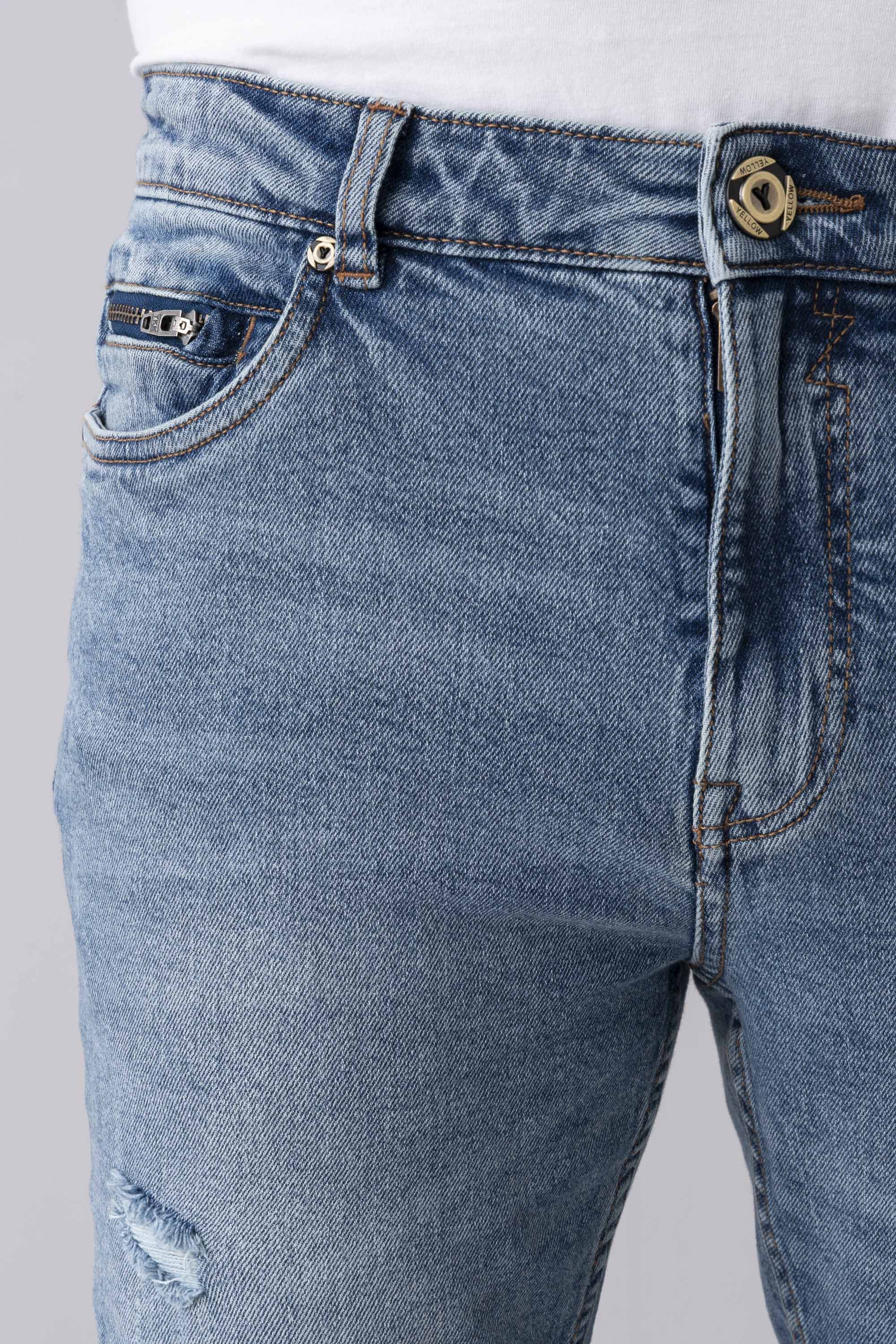 Carrot Fit Blue Jeans - XTXFMF