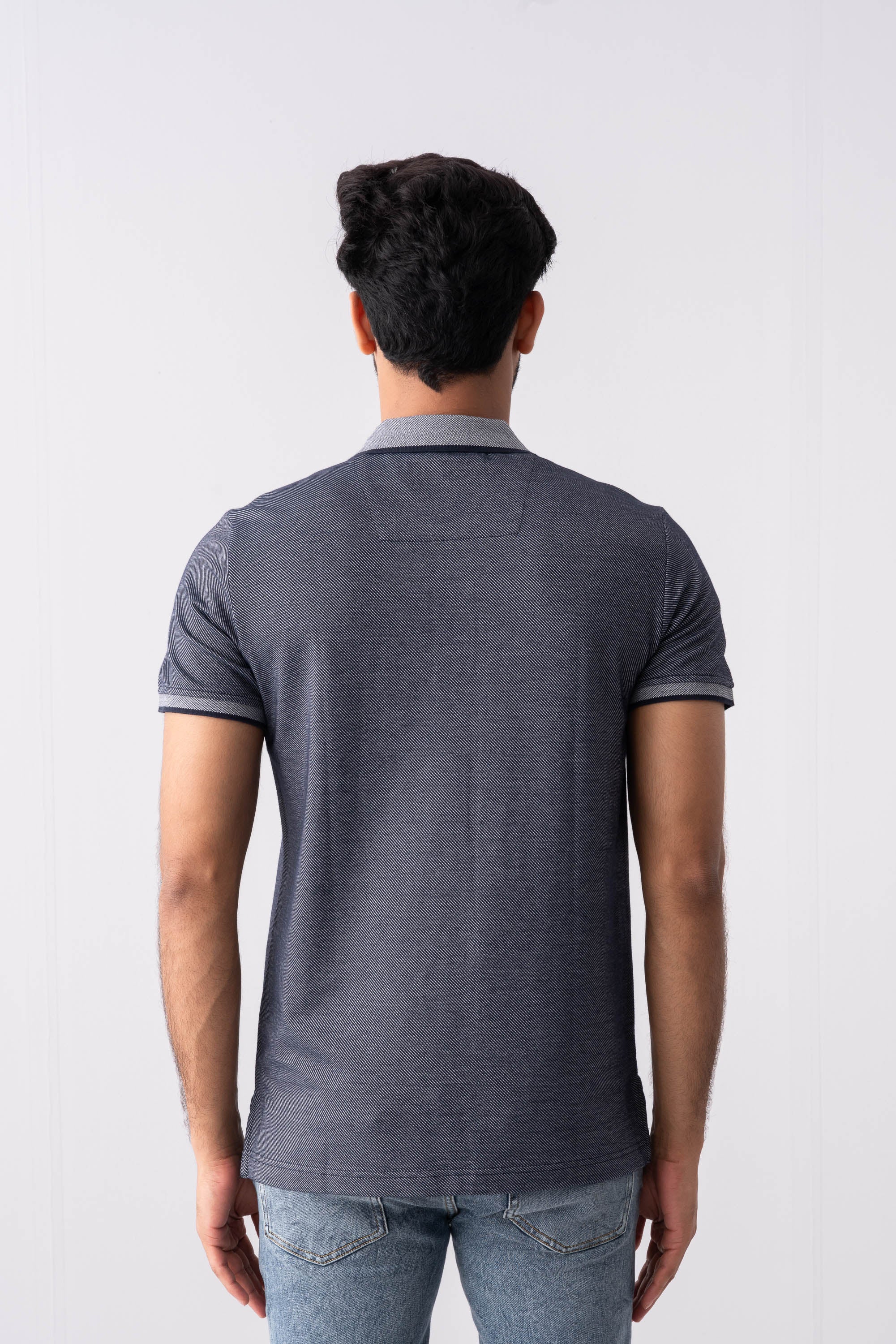 Regular Fit Birdseye Polo Shirt - XTXFMF