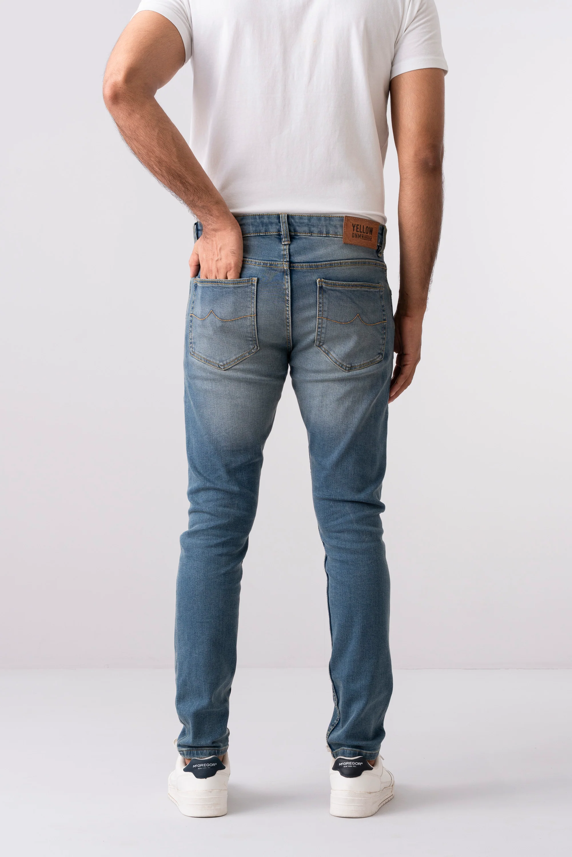 Slim Fit Dusty Clouds Jeans - XTXFMF