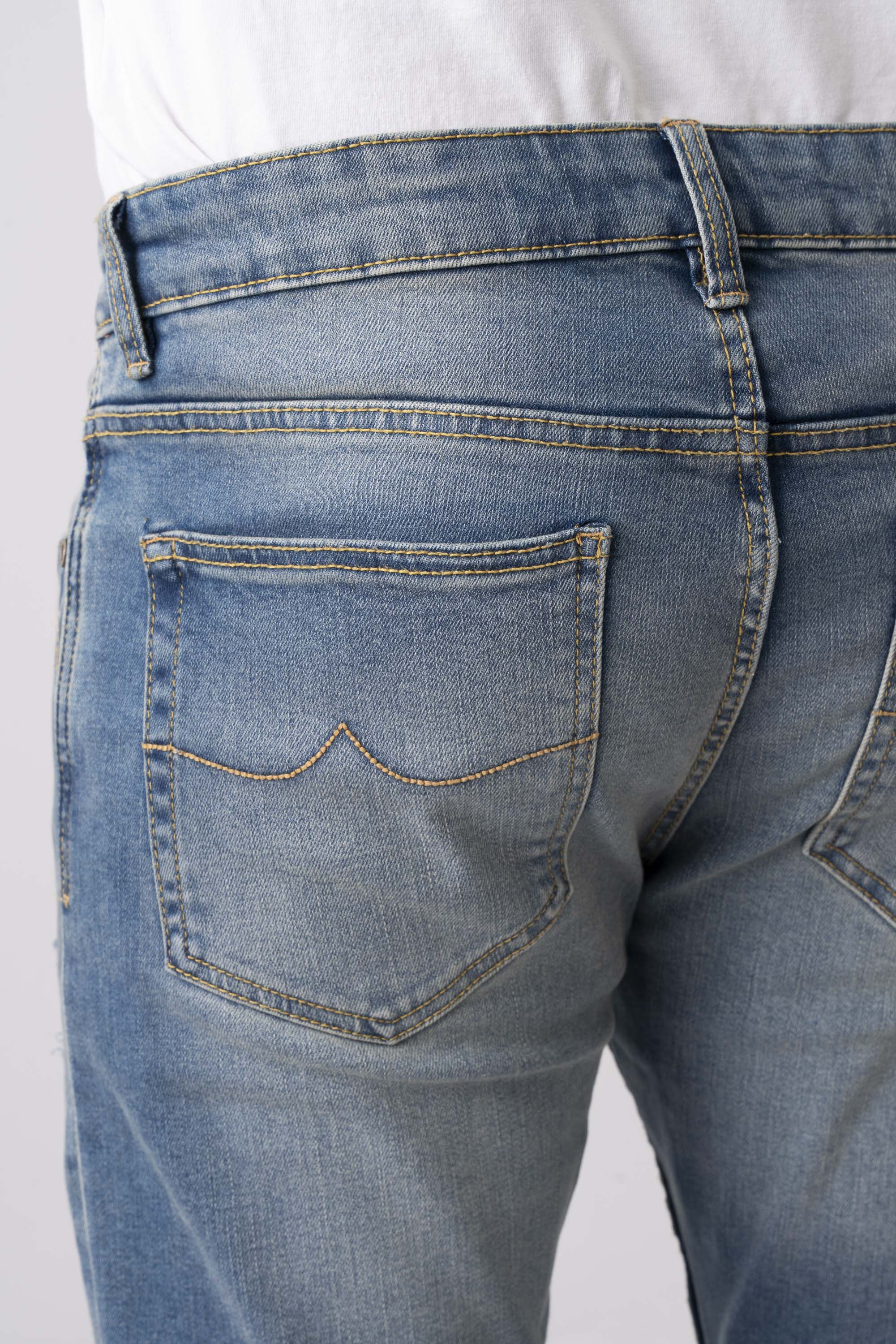 Slim Fit Dusty Clouds Jeans - XTXFMF