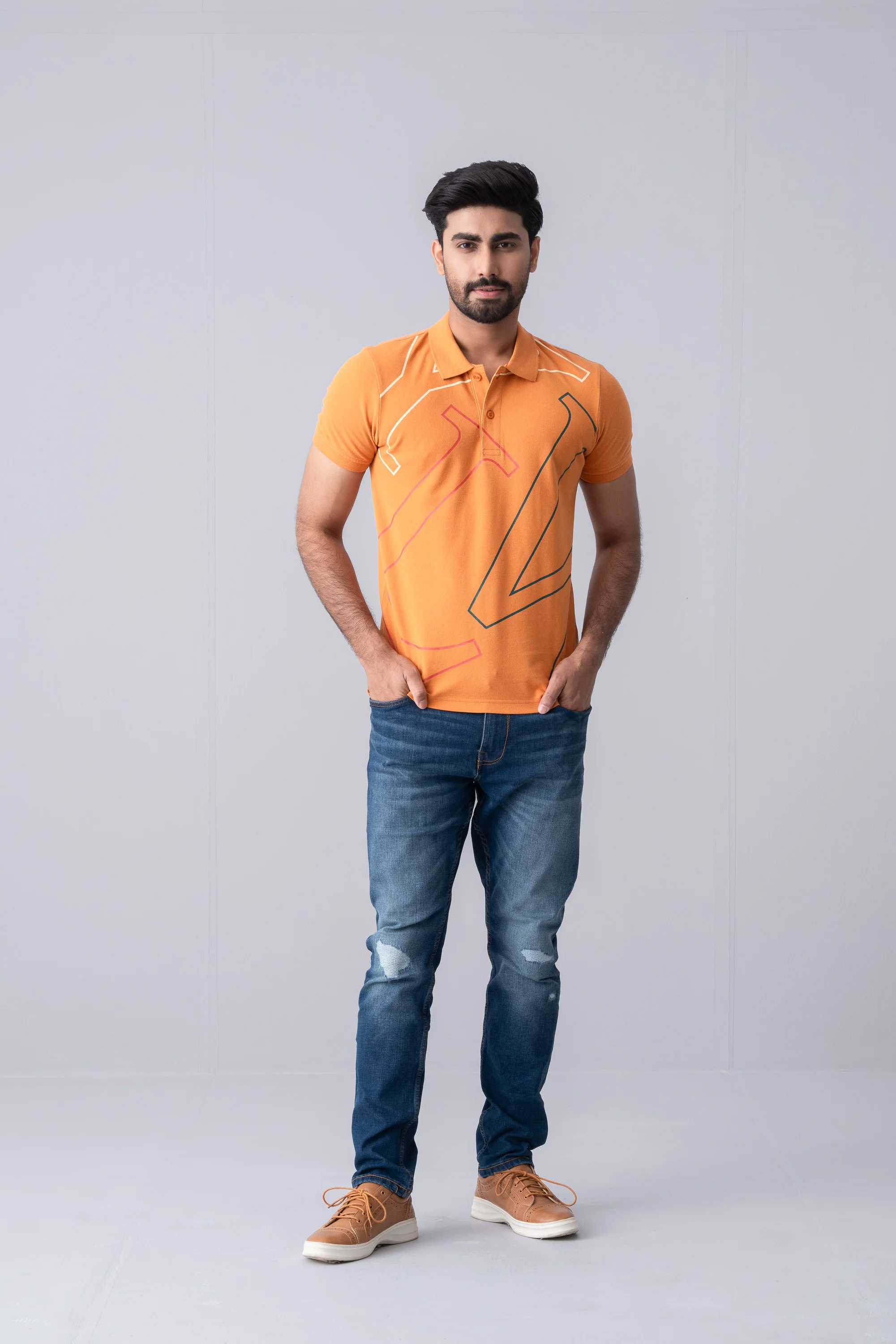 Regular Fit Pique Polo Shirt - XTXFMF