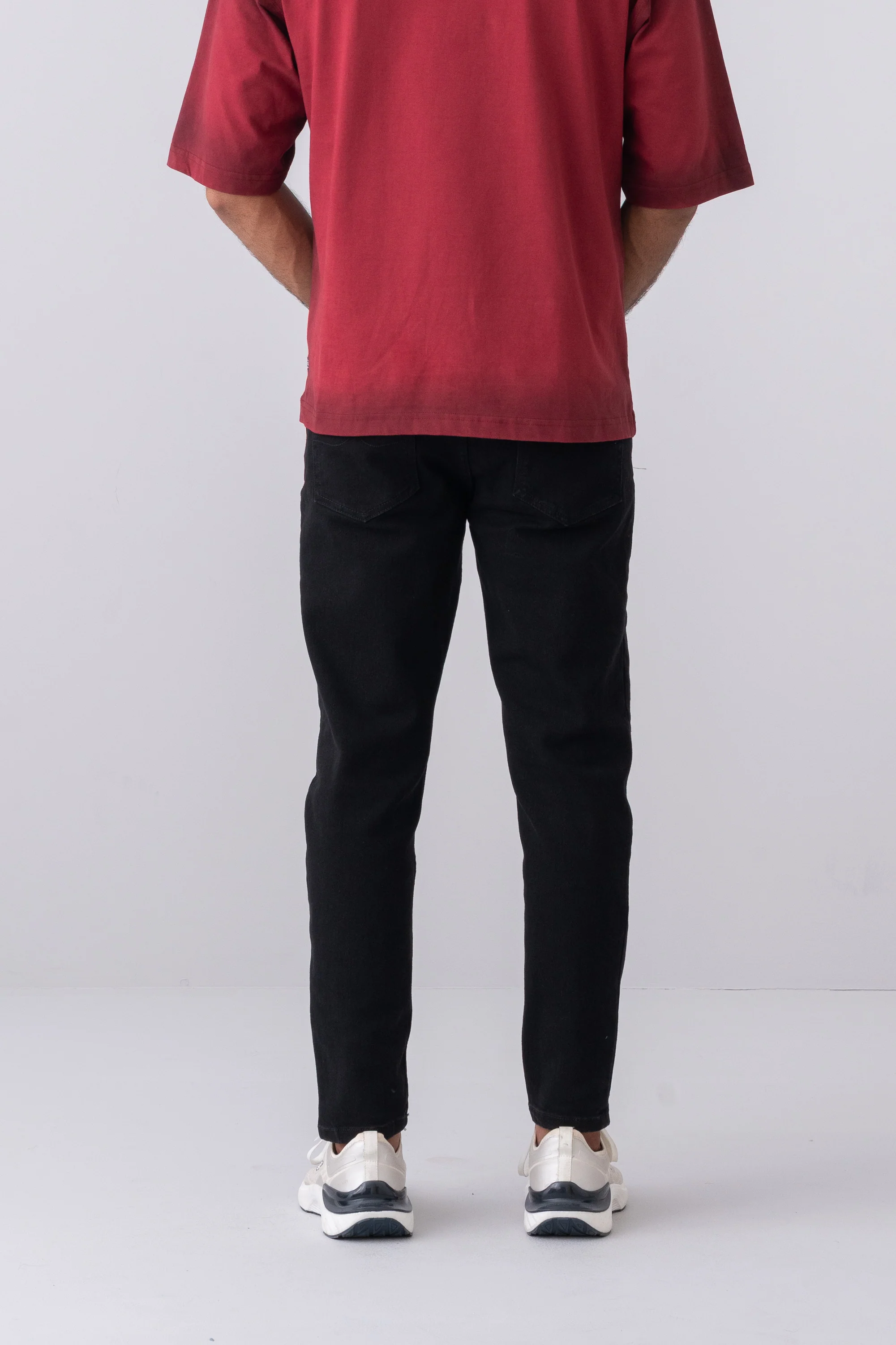 Carrot Fit Black Jeans - XTXFMF