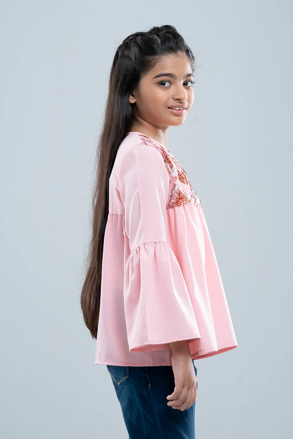 Girls Woven Top (2-4 Years) - XTXFMF