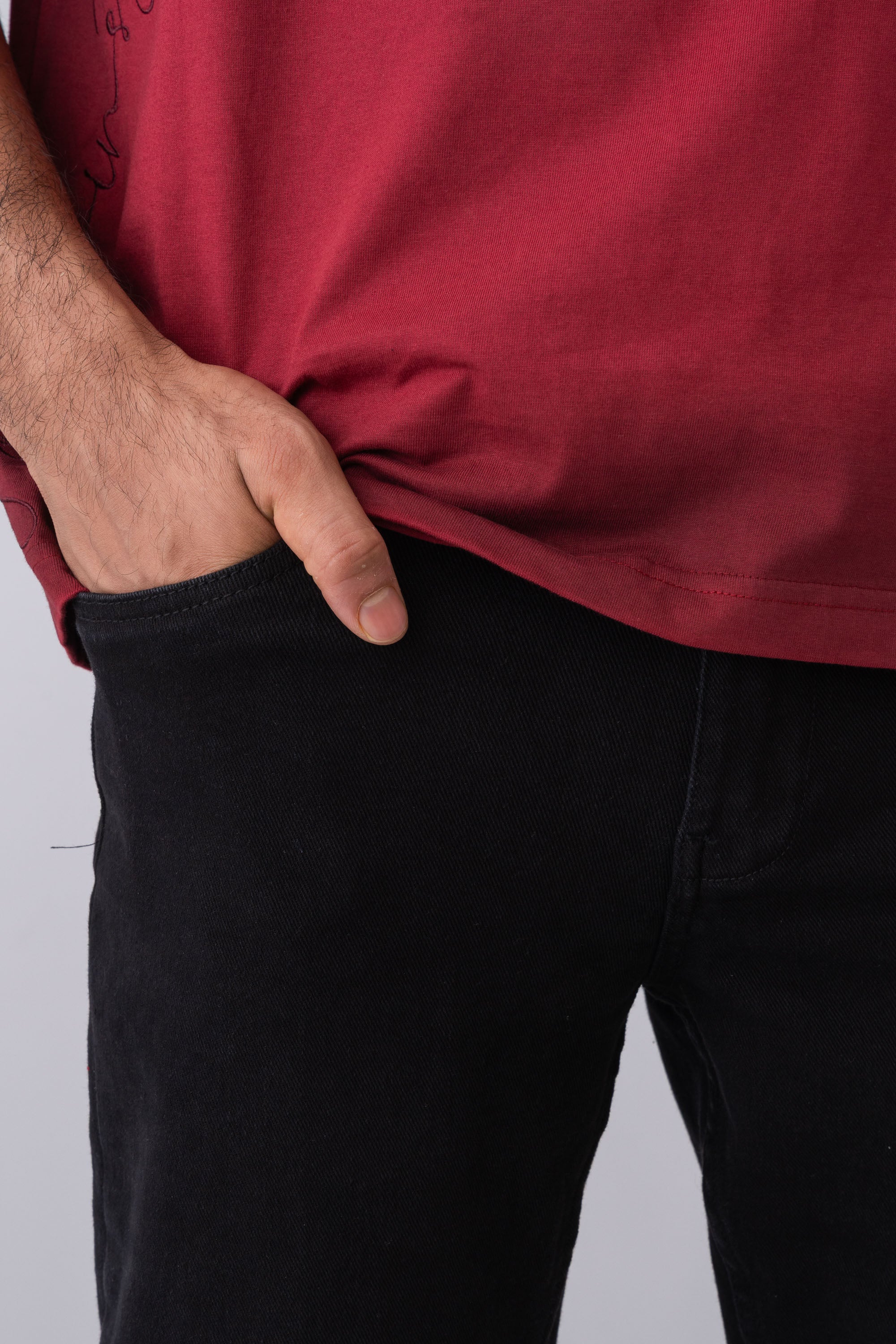 Carrot Fit Black Jeans - XTXFMF