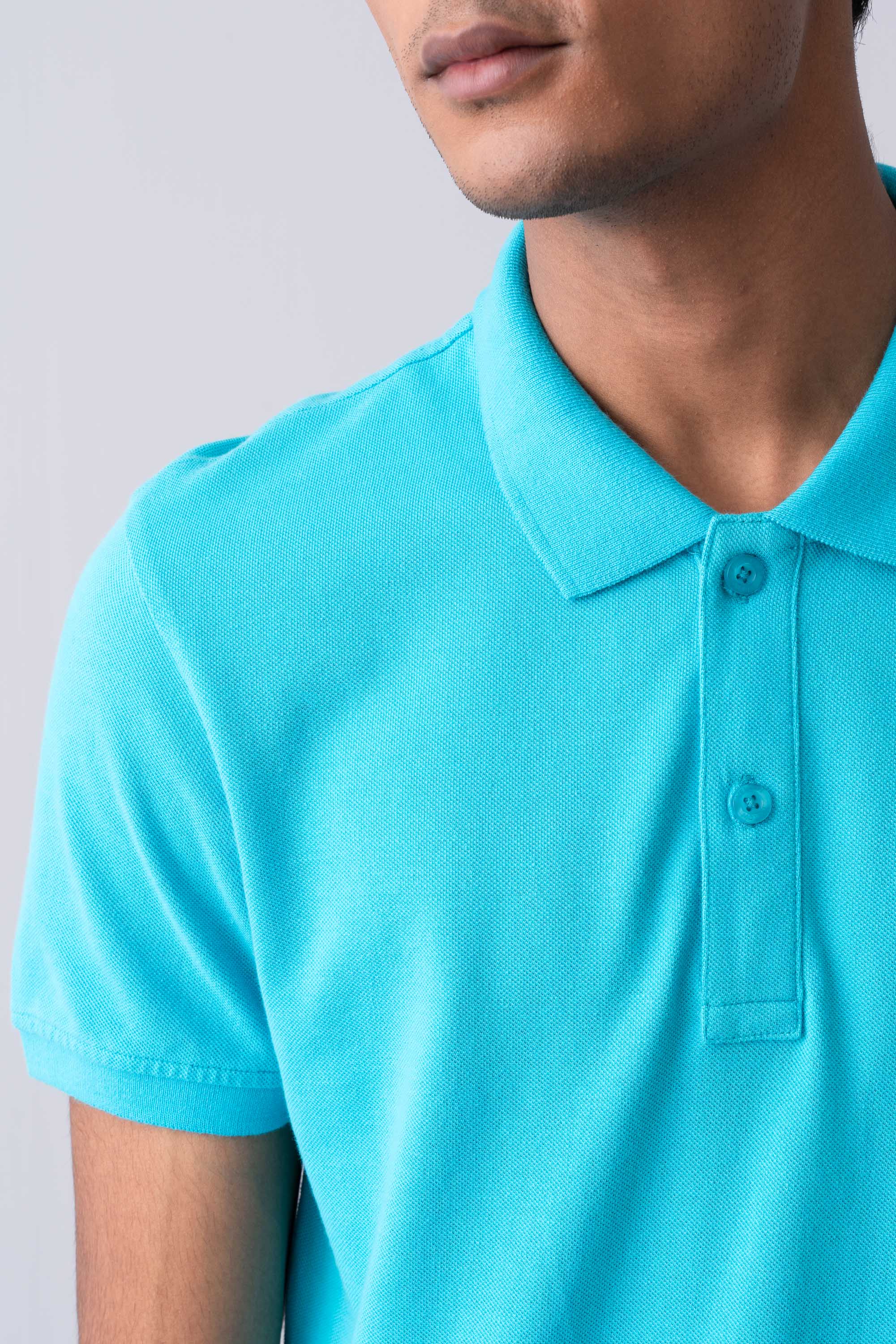Regular Fit Solid Polo Shirt - XTXFMF