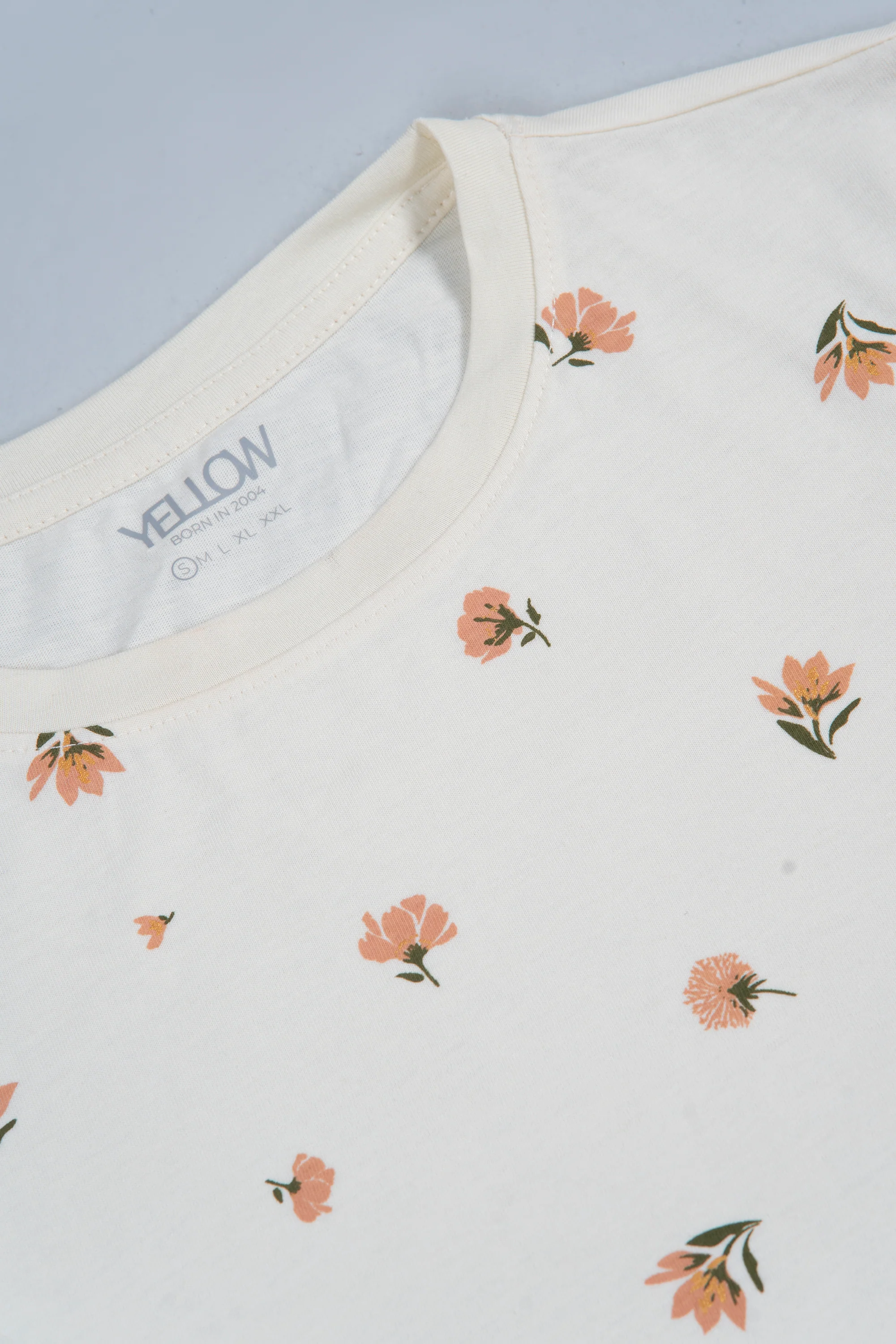 Relaxed Fit Floral Printed T-Shirt - XTXFMF