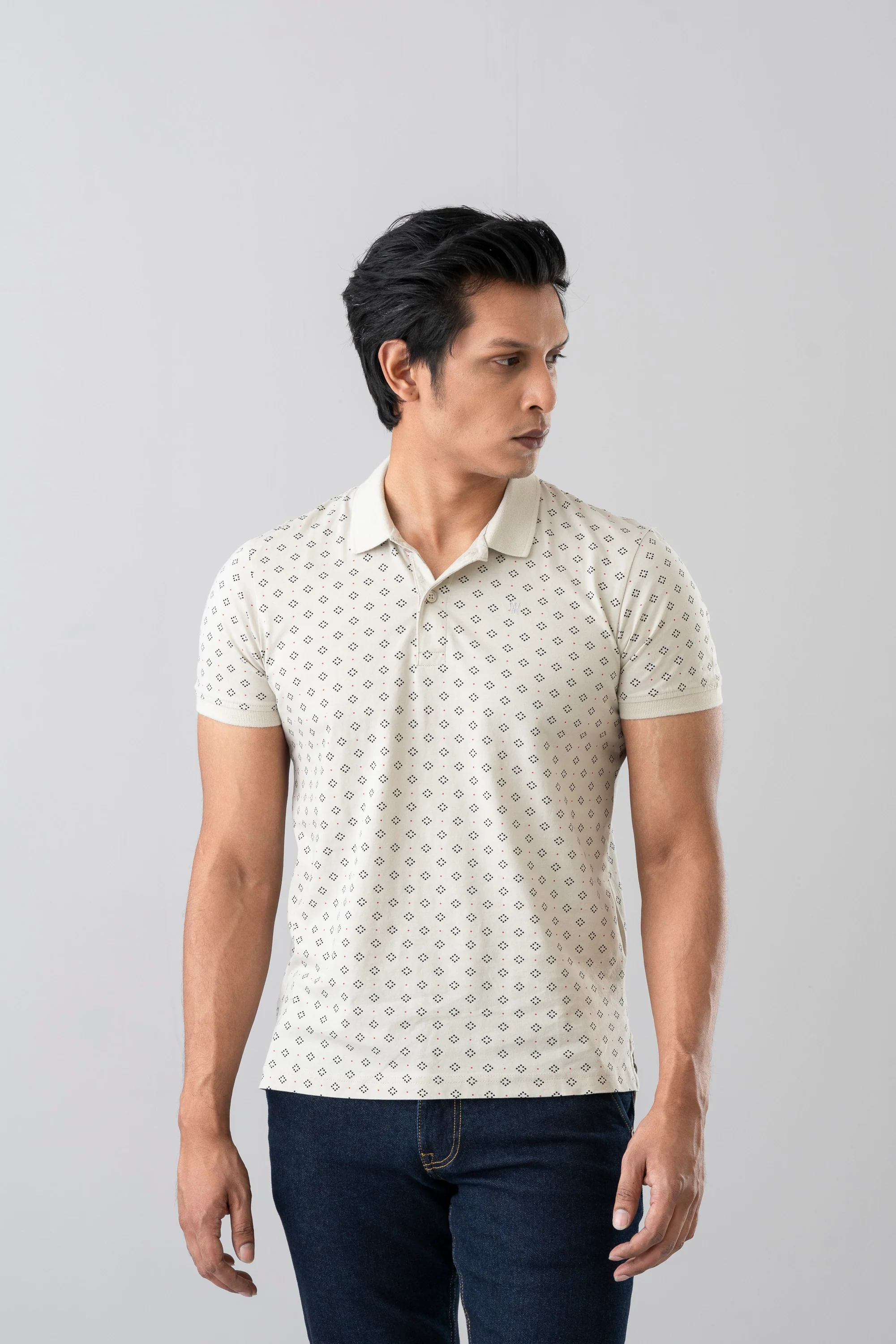 Regular Fit Single Mercerized Polo Shirt - XTXFMF