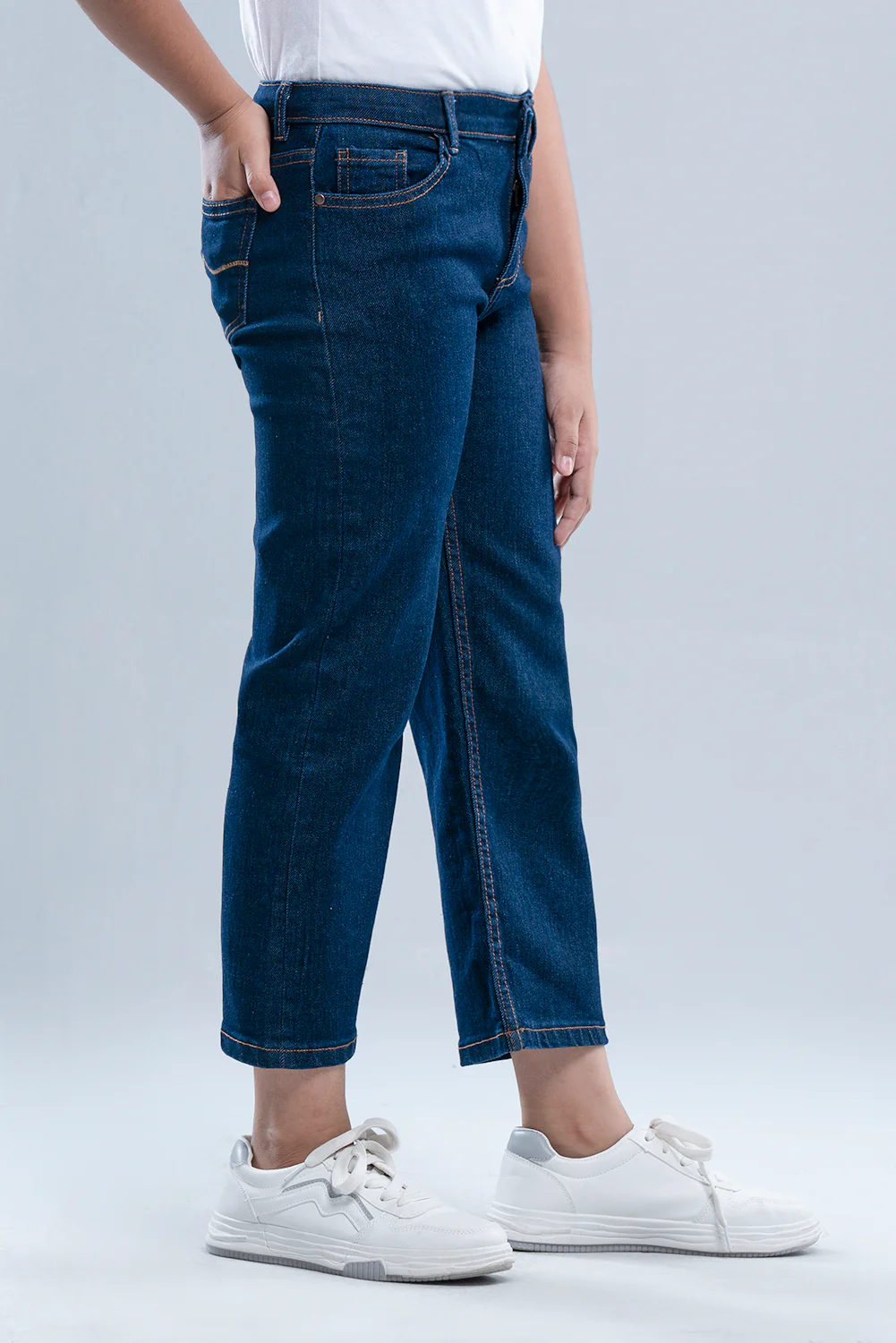 Girls Denim Pant (6-8 Years) - XTXFMF