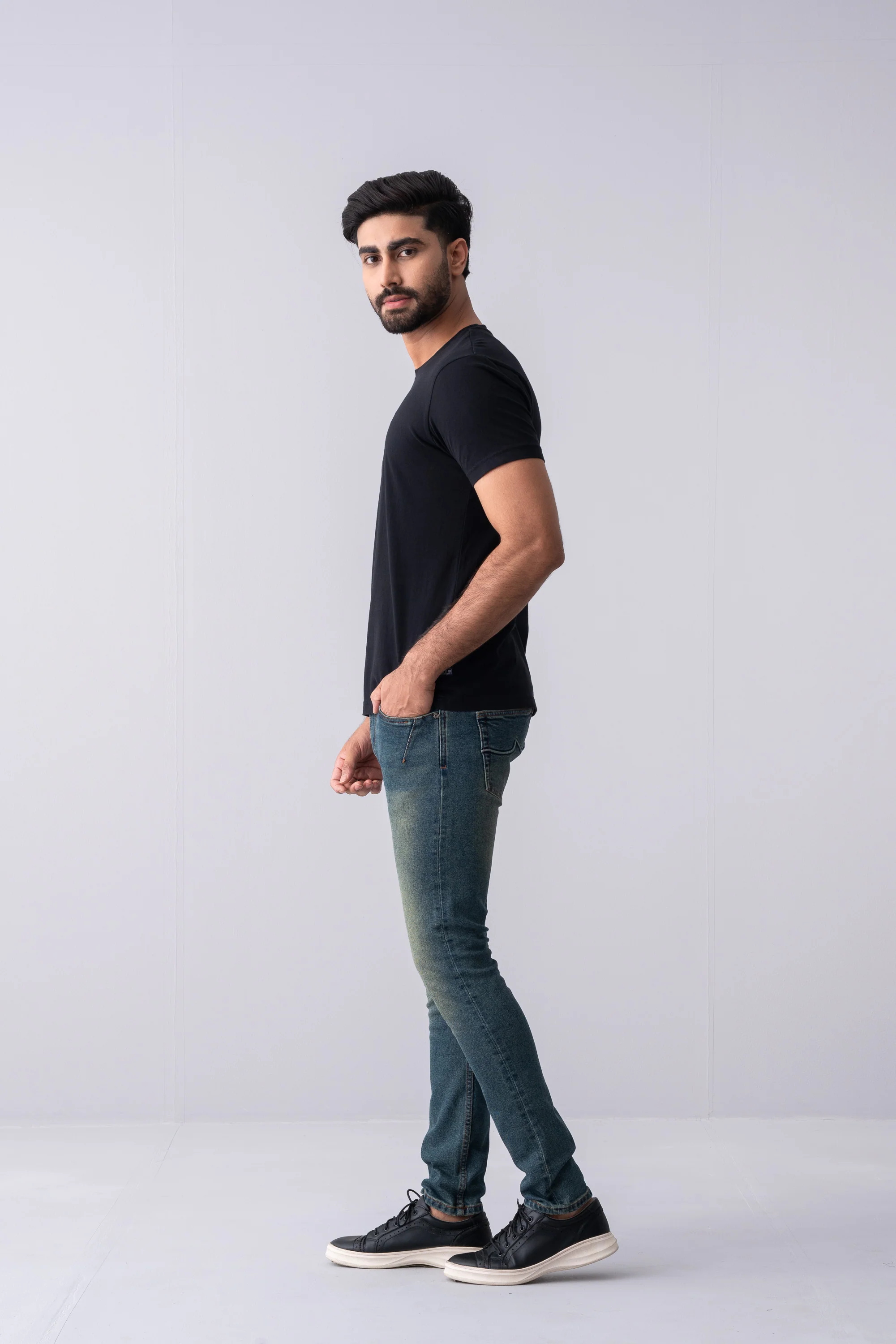 Slim Fit Indigo Earth Jeans - XTXFMF