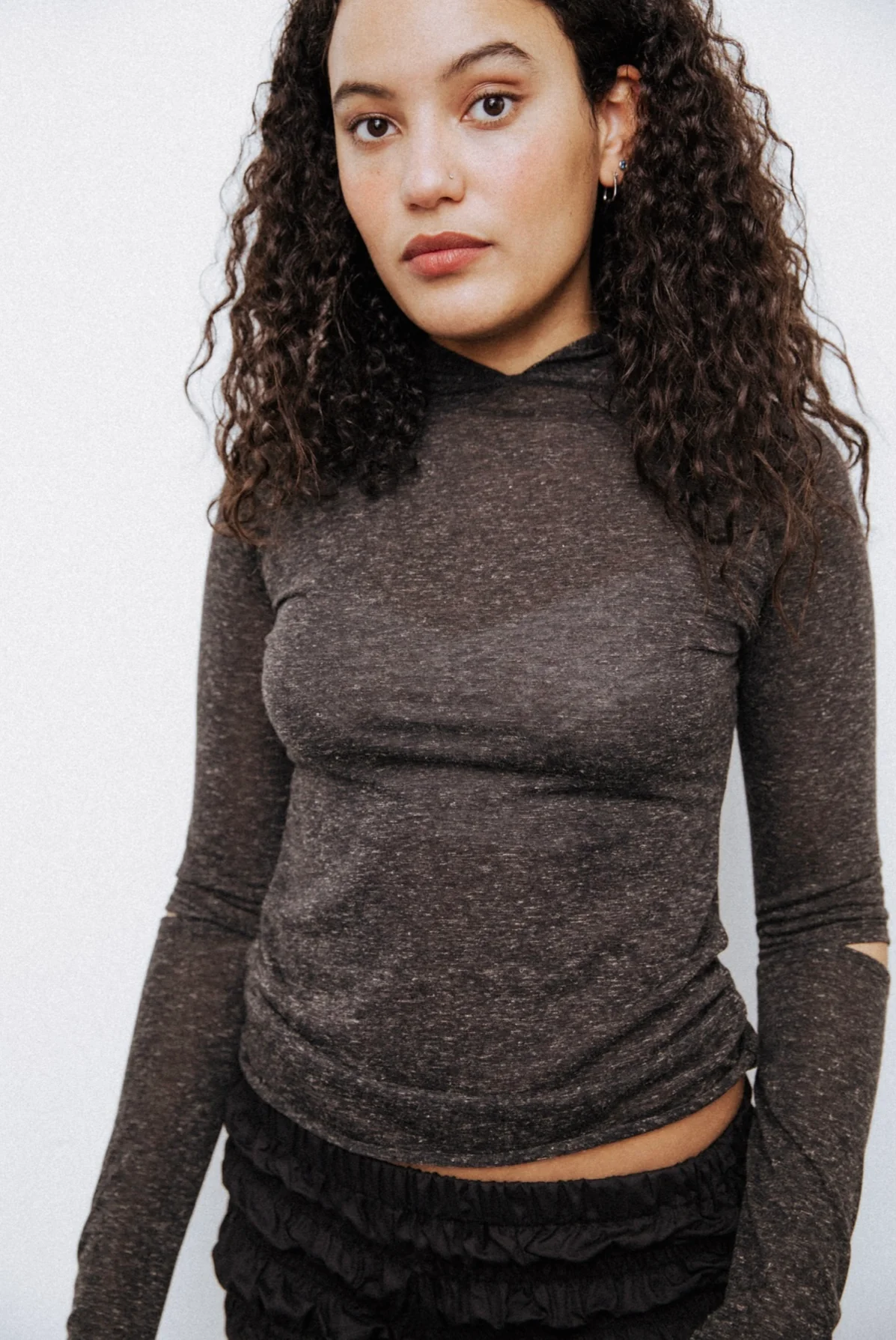 Charcoal Jersey Hoodie - XTXFMF