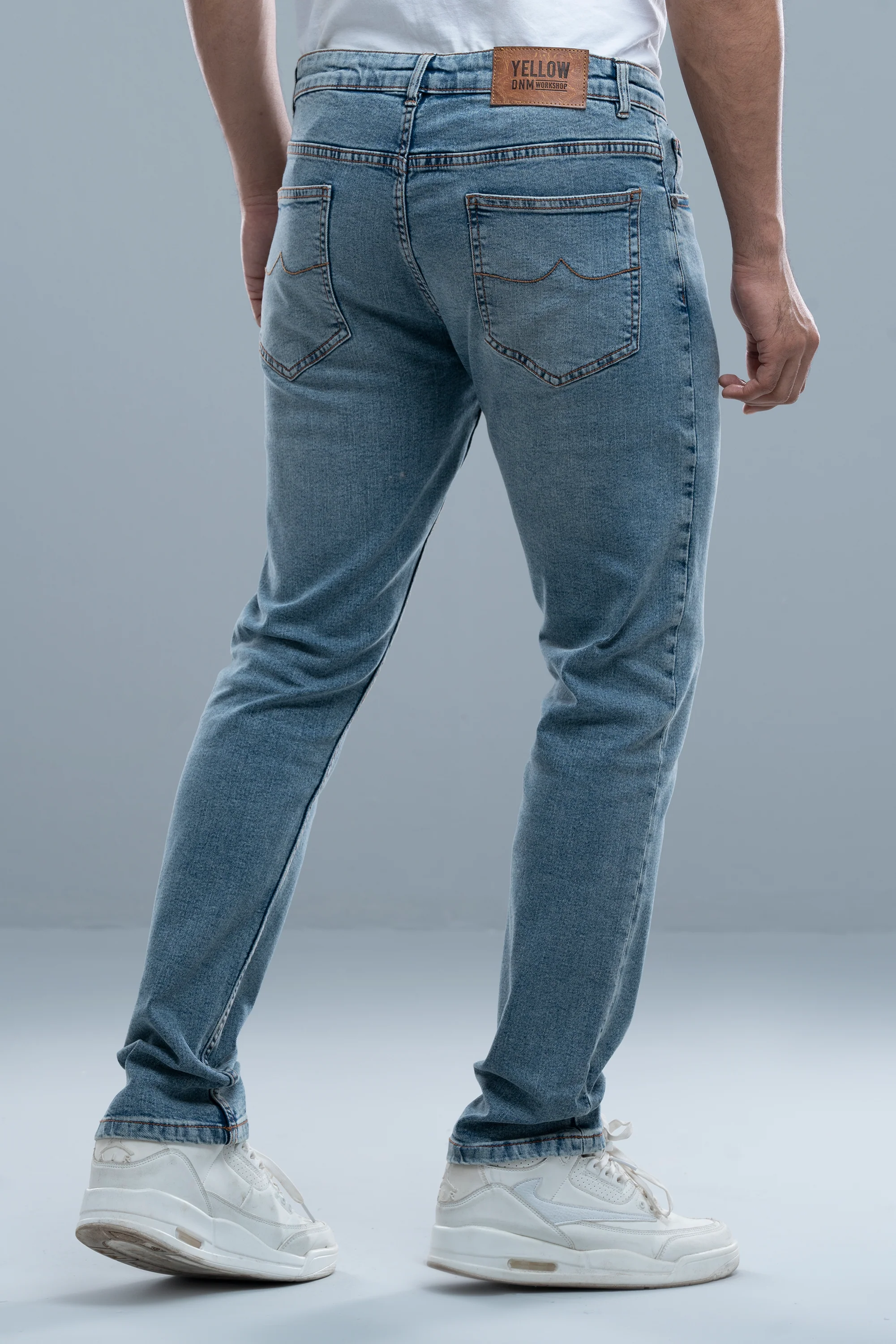 Slim Fit Dusty Blue Jeans - XTXFMF