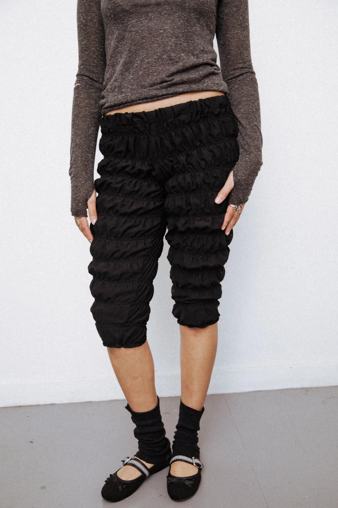 Black Capri Bloomers - XTXFMF