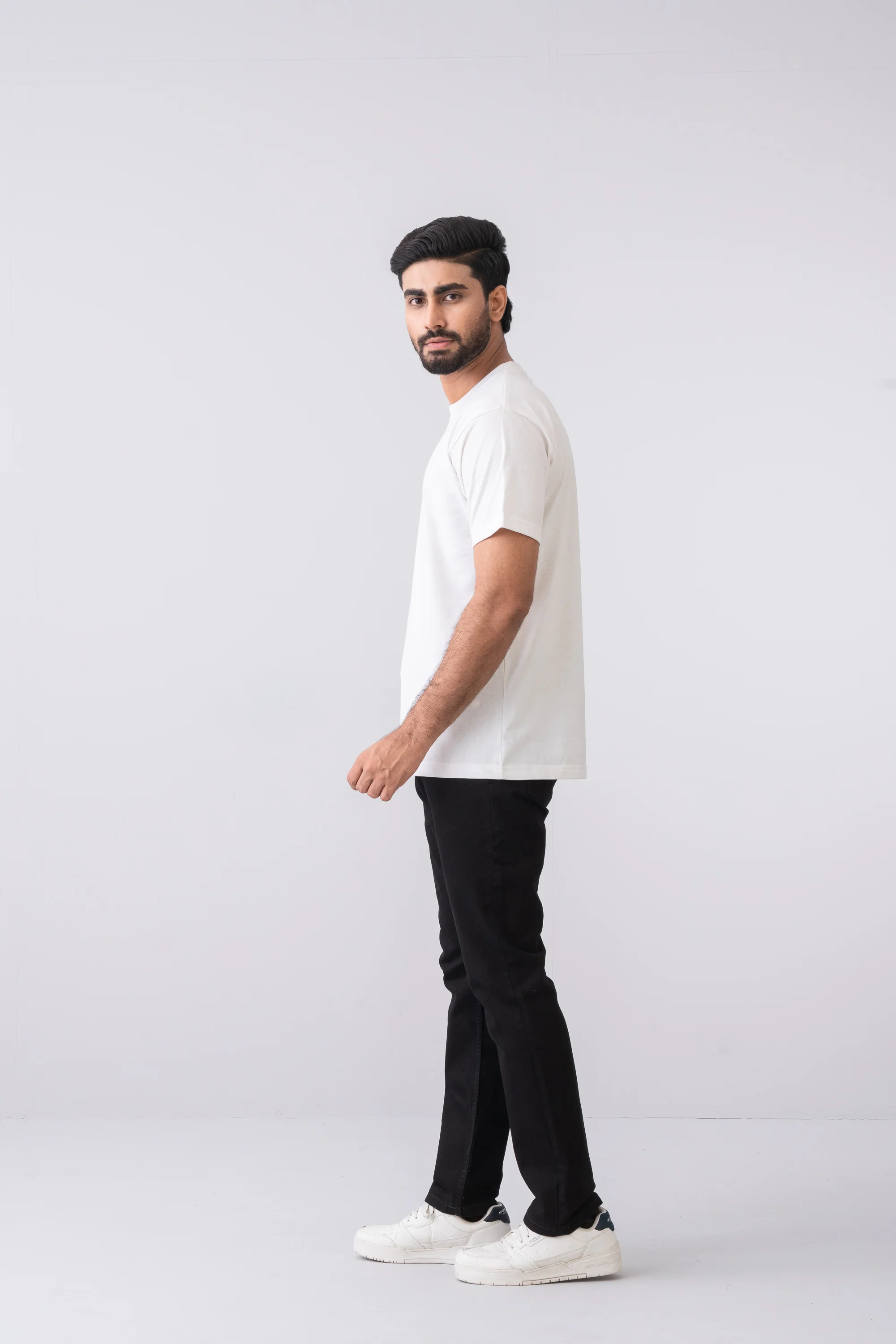 Straight Fit Black Jeans - XTXFMF