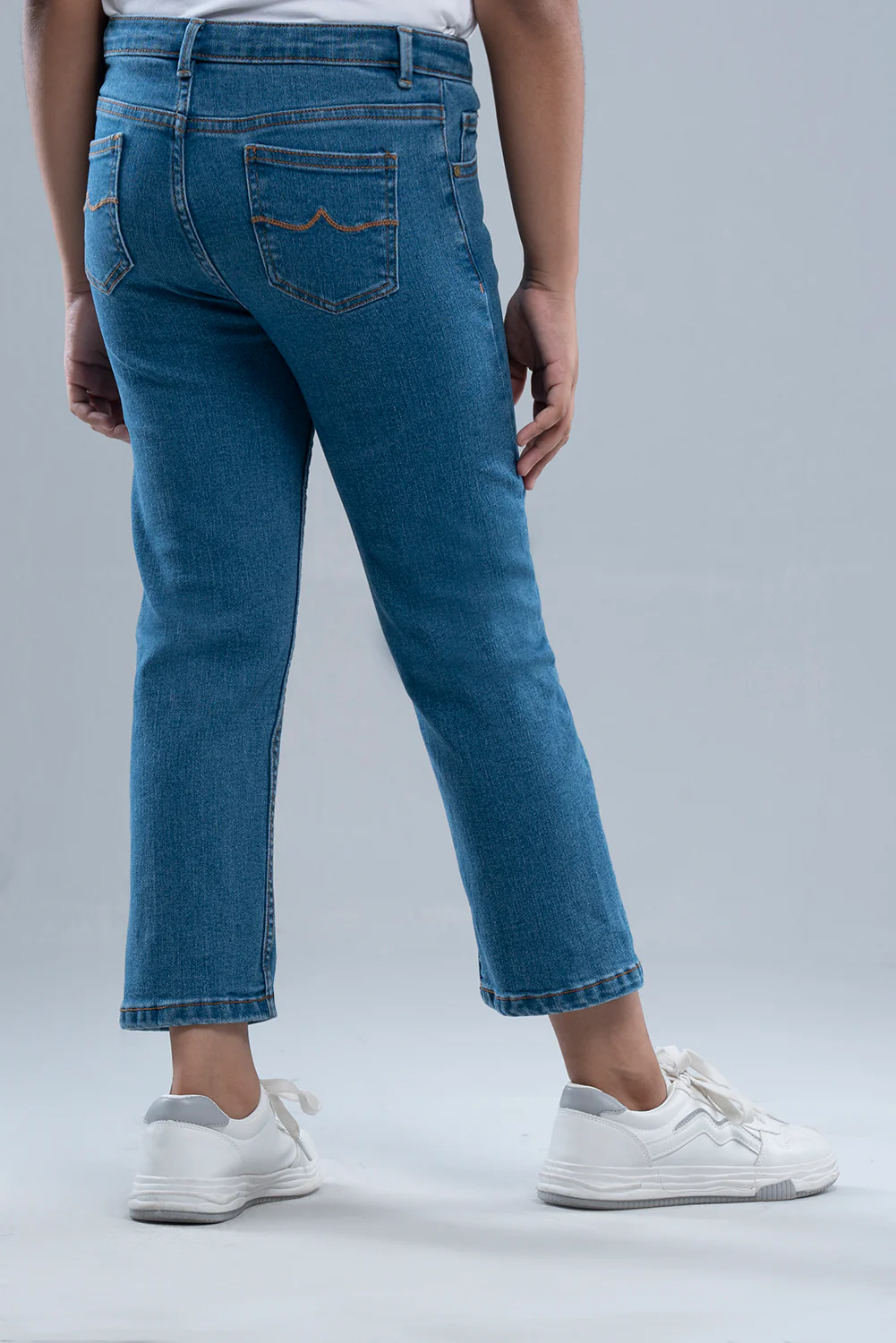 Girls Denim Pant (6-8 Years) - XTXFMF