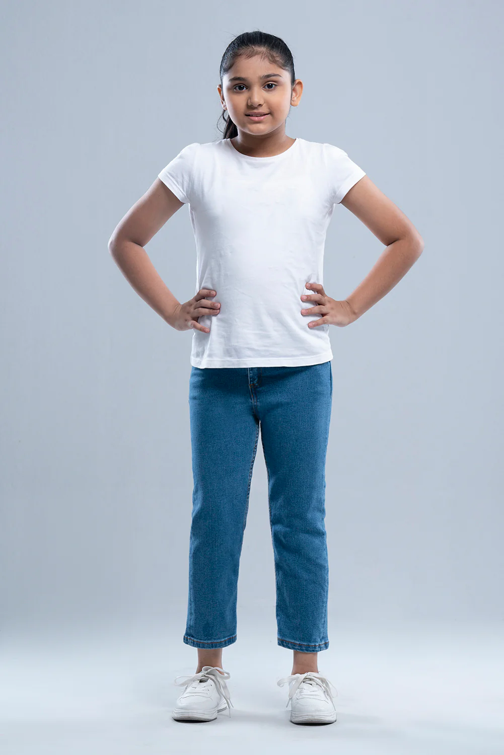 Girls Denim Pant (6-8 Years) - XTXFMF