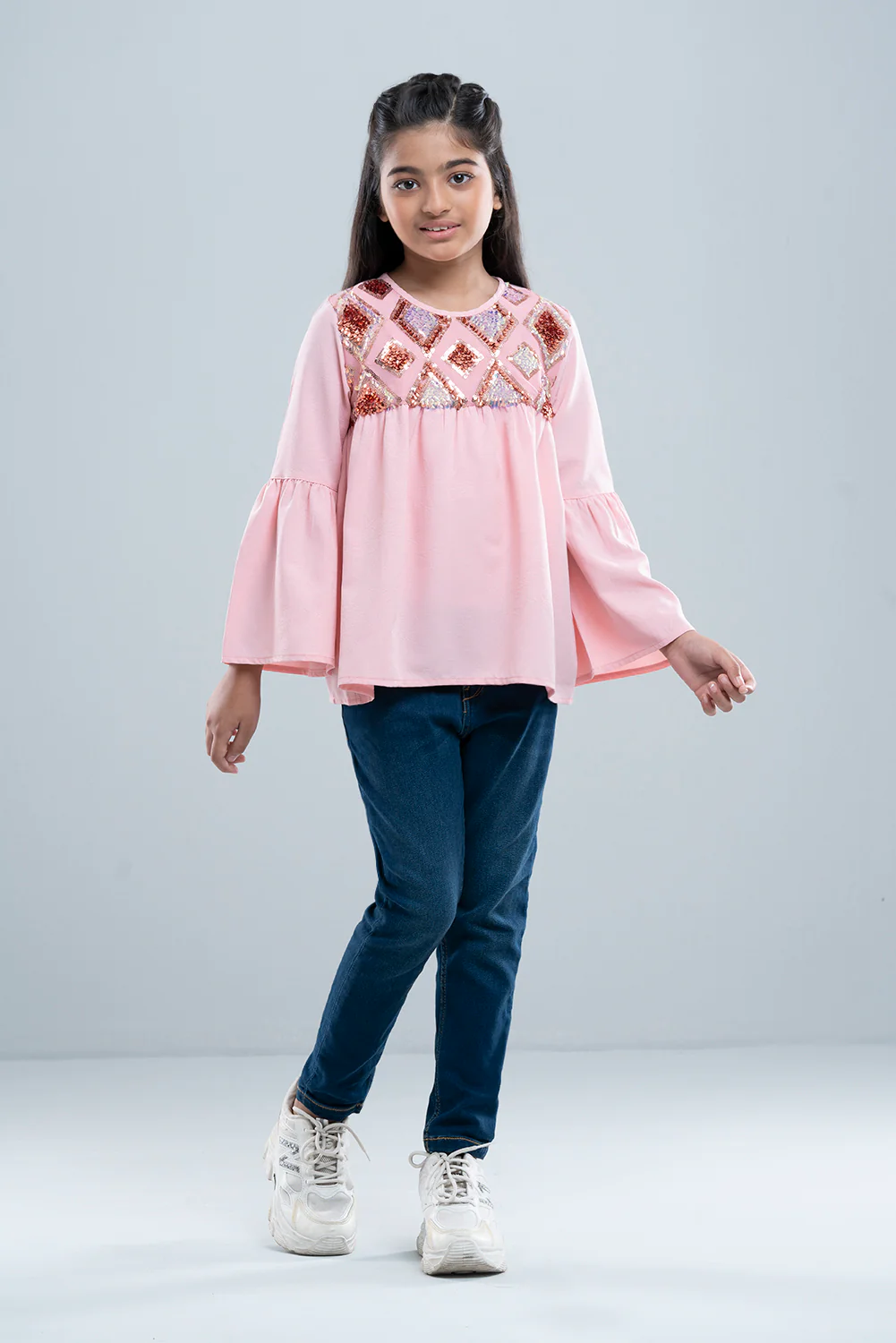 Girls Woven Top (2-4 Years) - XTXFMF