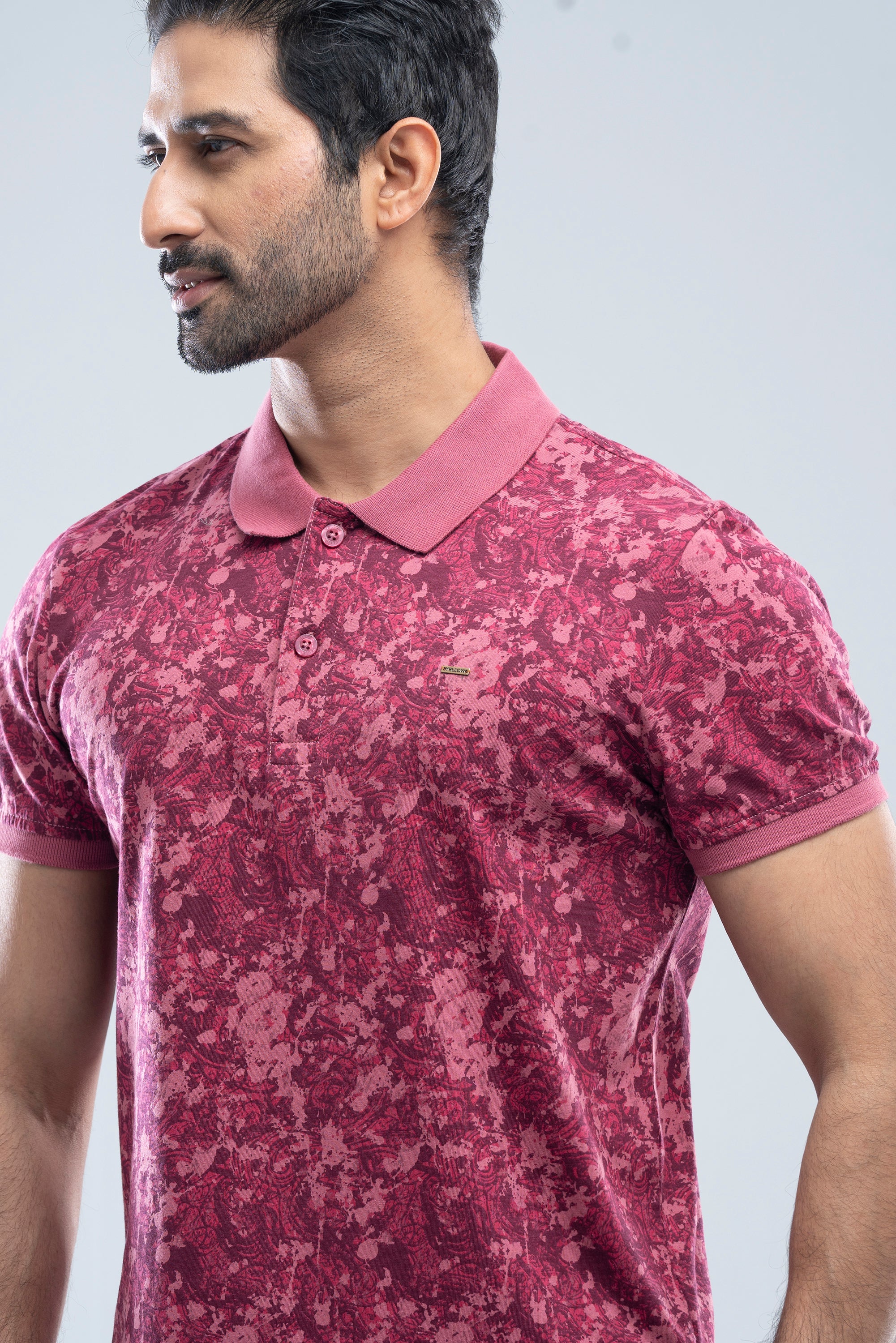 Regular Fit Printed Polo Shirt - XTXFMF