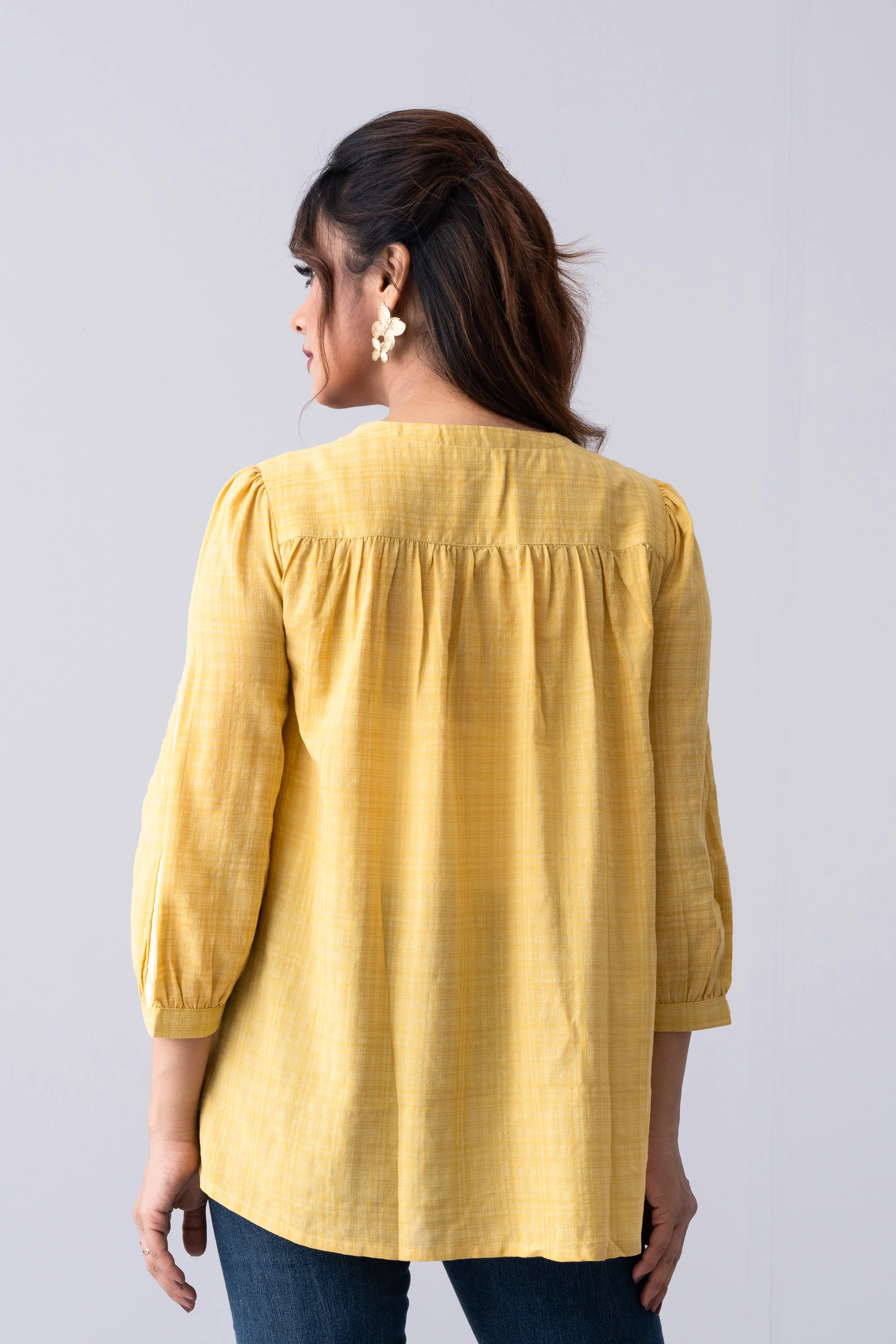 Bohemian-Style Embroidered Bolero Top - XTXFMF