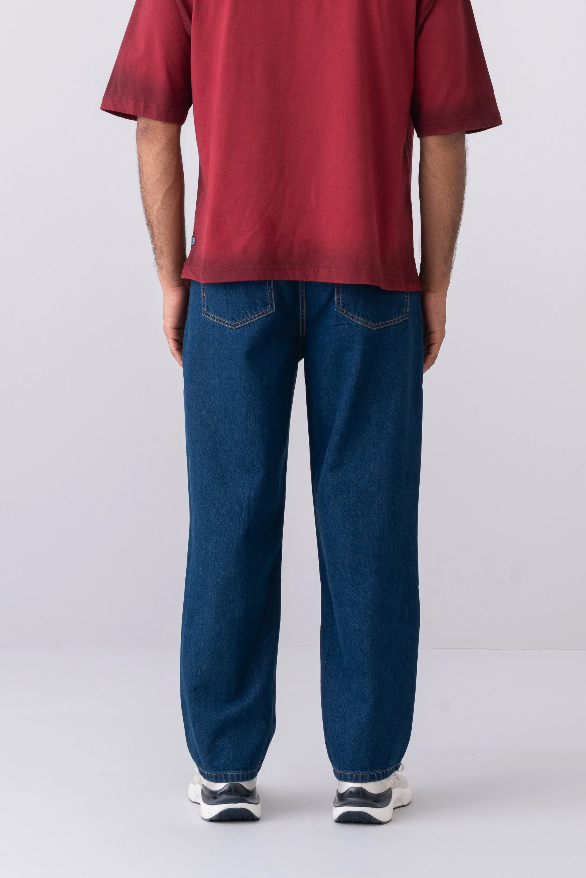 Baggy Fit Blue Depth Jeans - XTXFMF