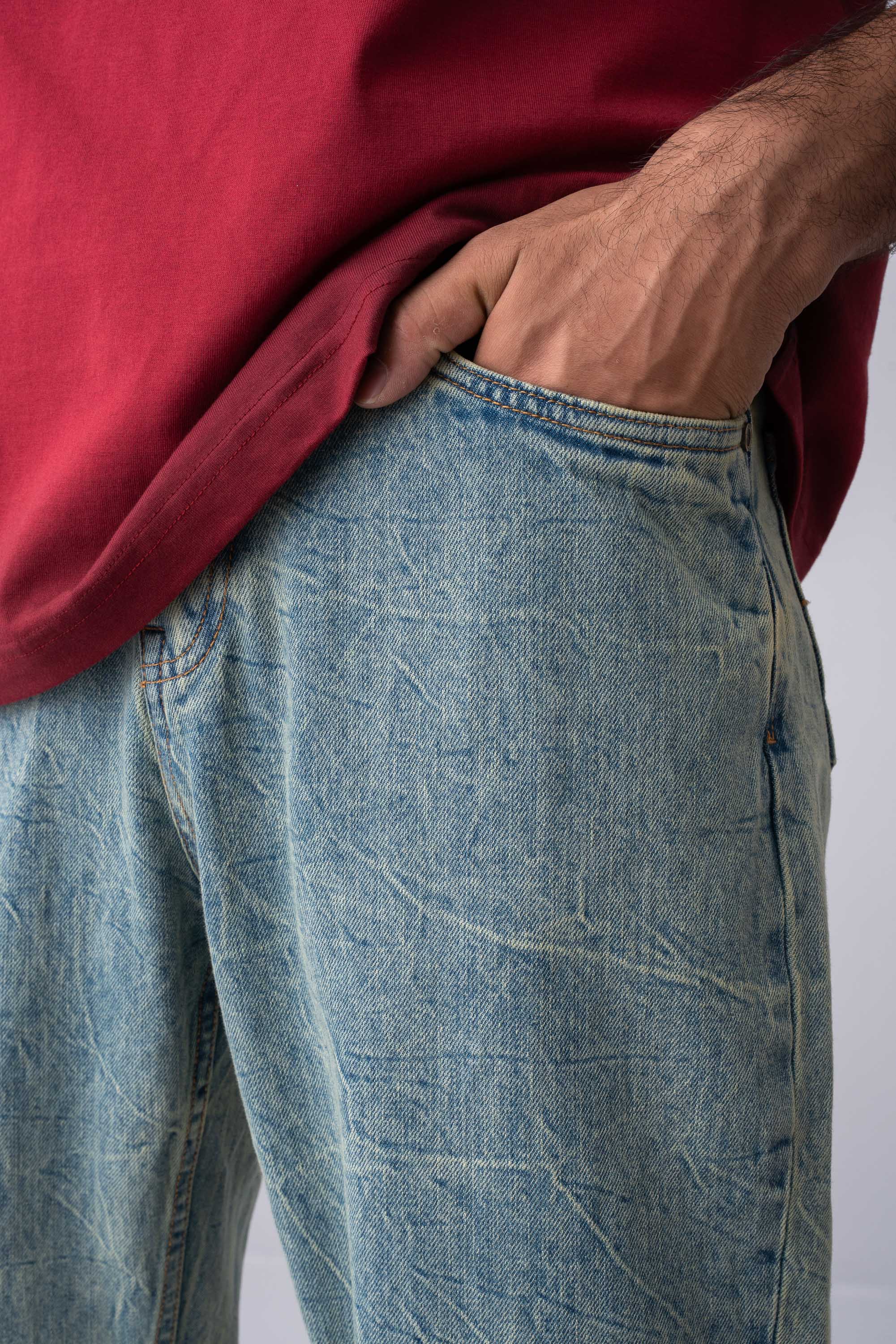 Baggy Fit Jeans - XTXFMF