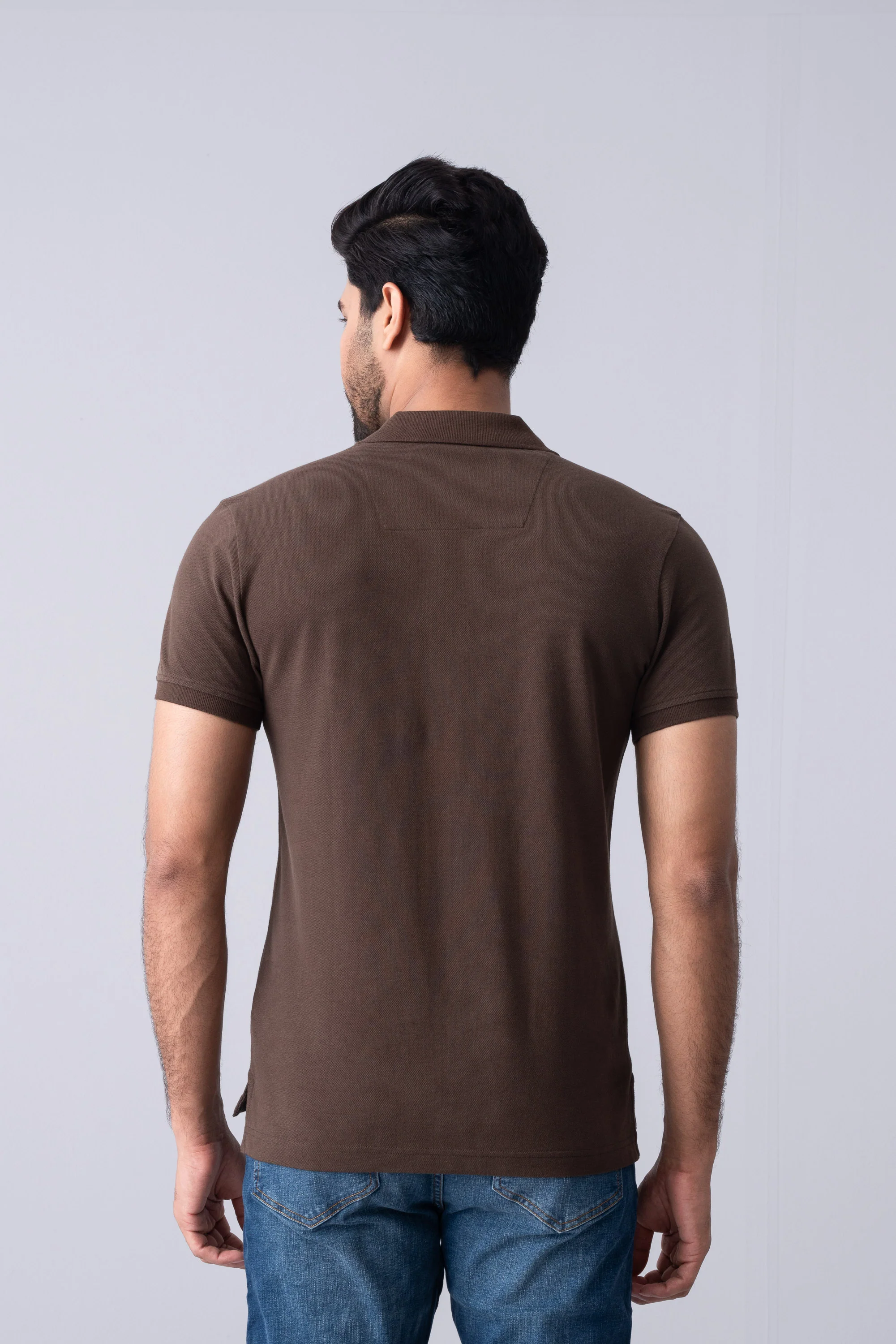 Regular Fit Solid Polo Shirt - XTXFMF