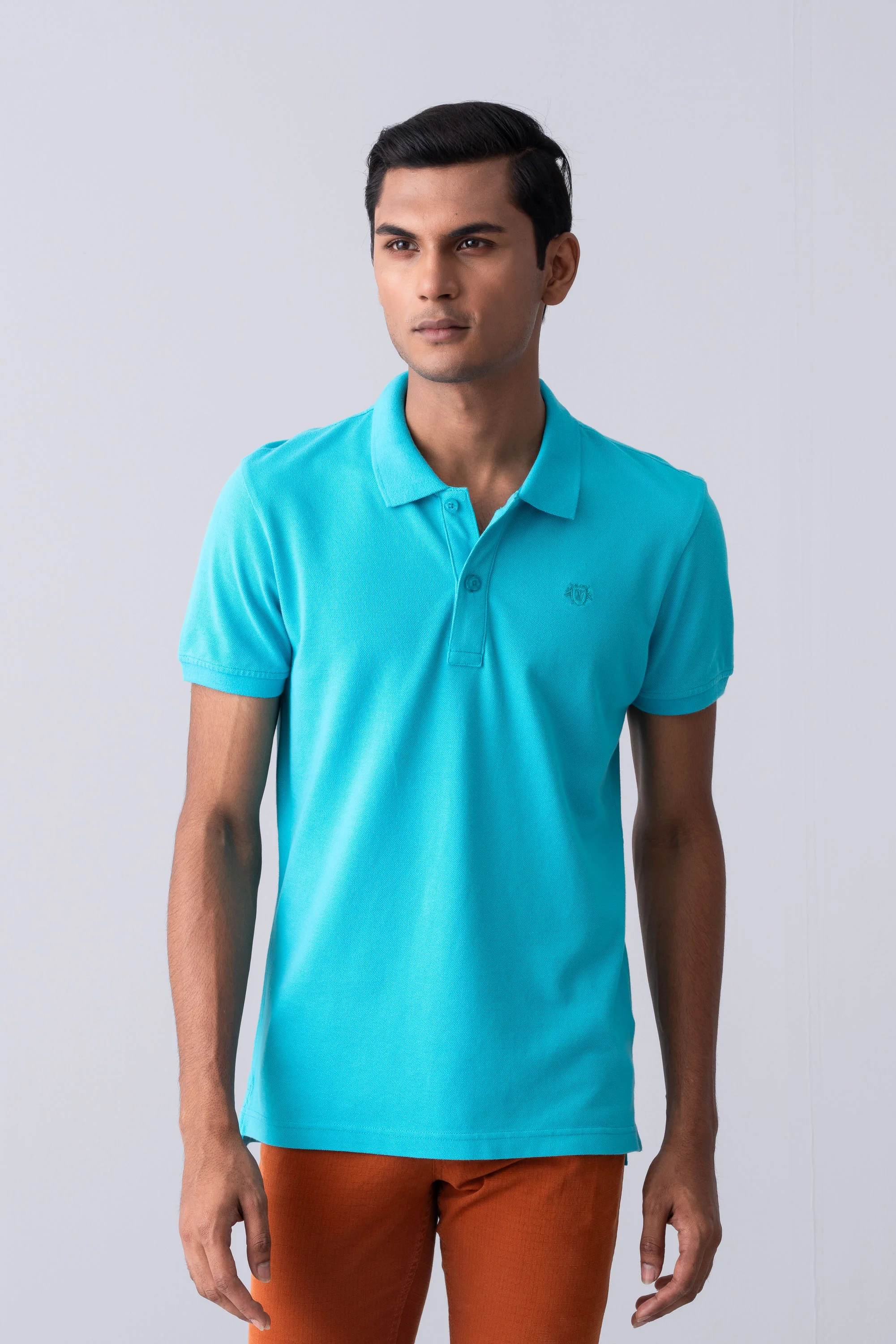 Regular Fit Solid Polo Shirt - XTXFMF