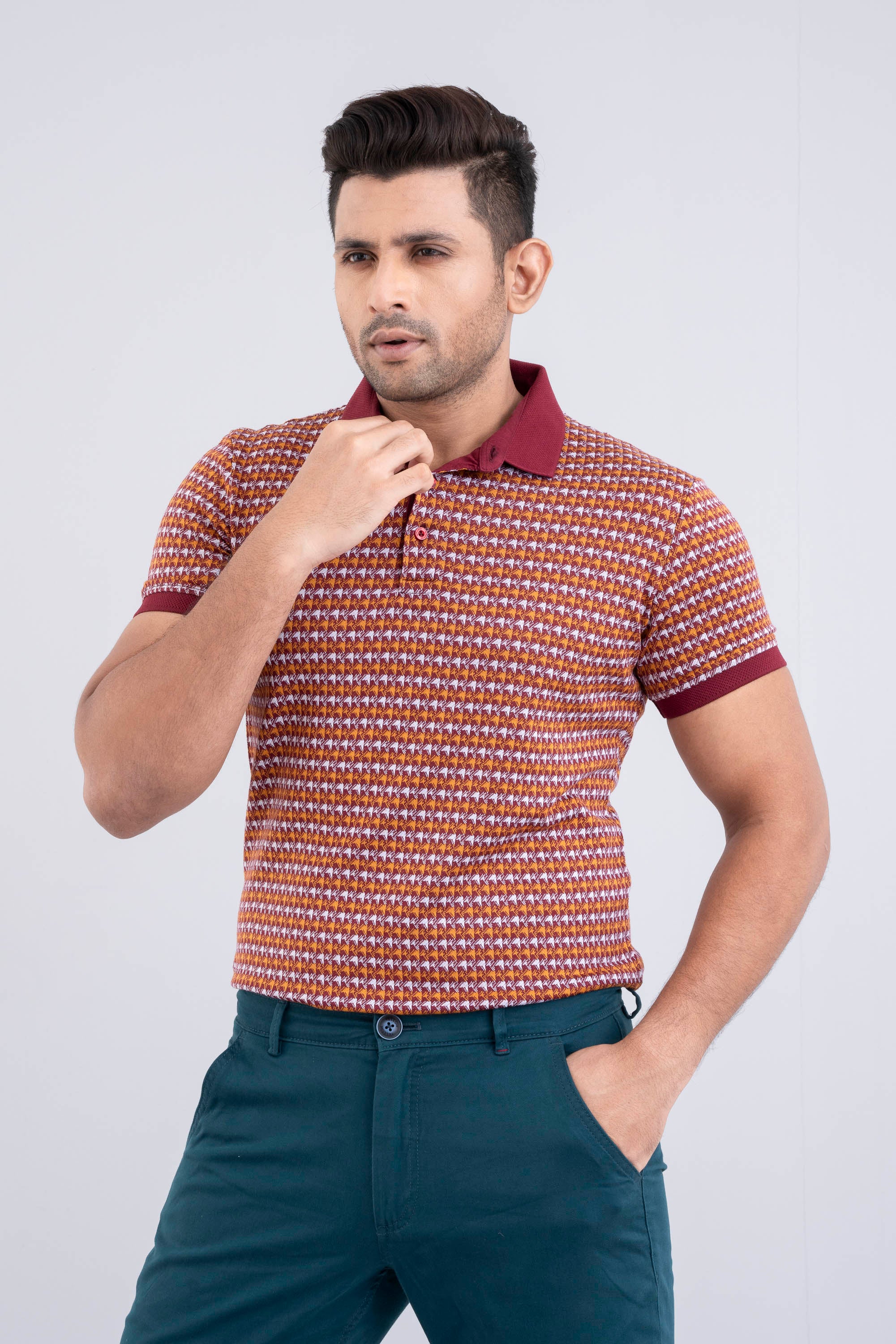Regular Fit Mercerised Polo Shirt - XTXFMF