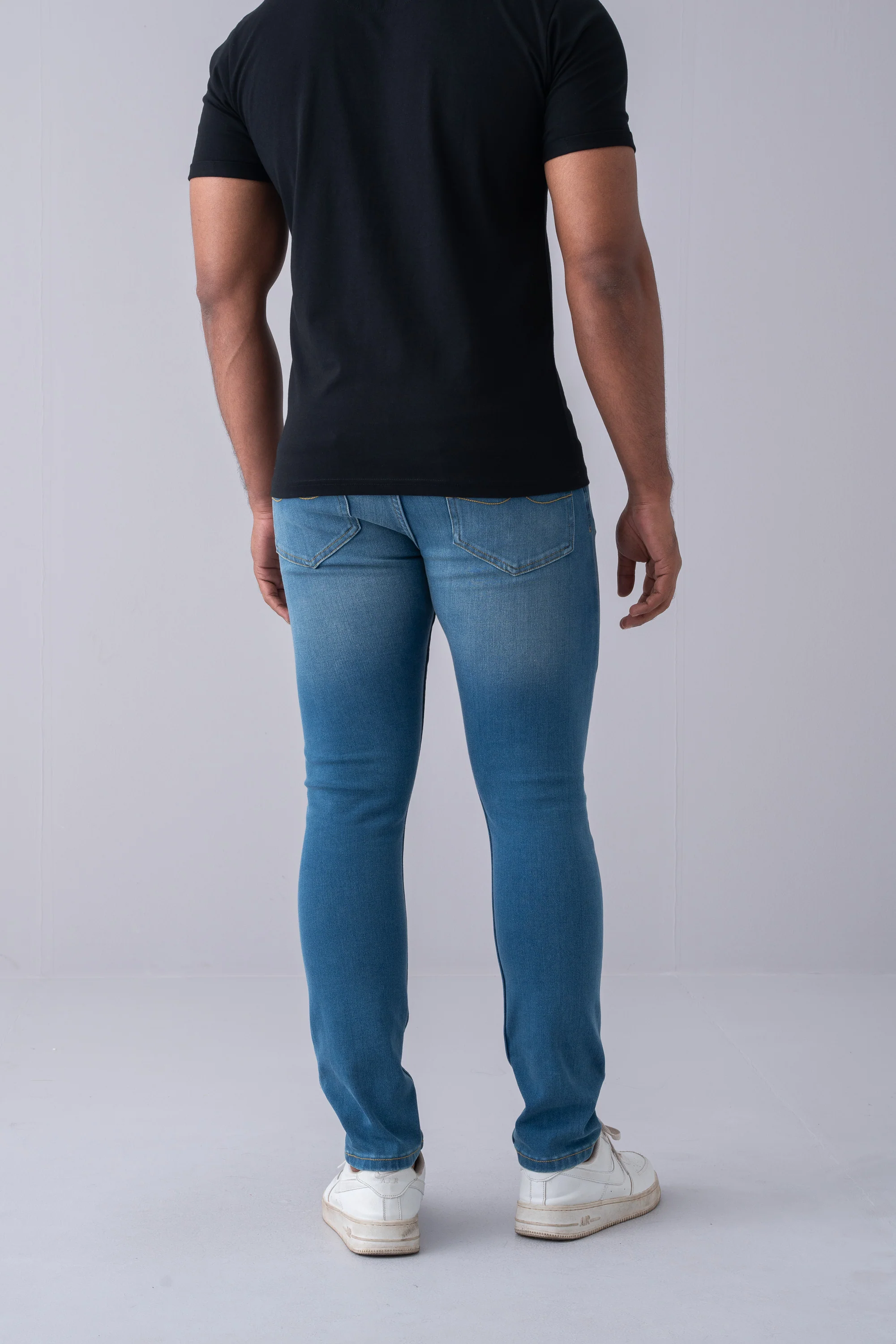 Slim Fit Mid Blue Jeans - XTXFMF