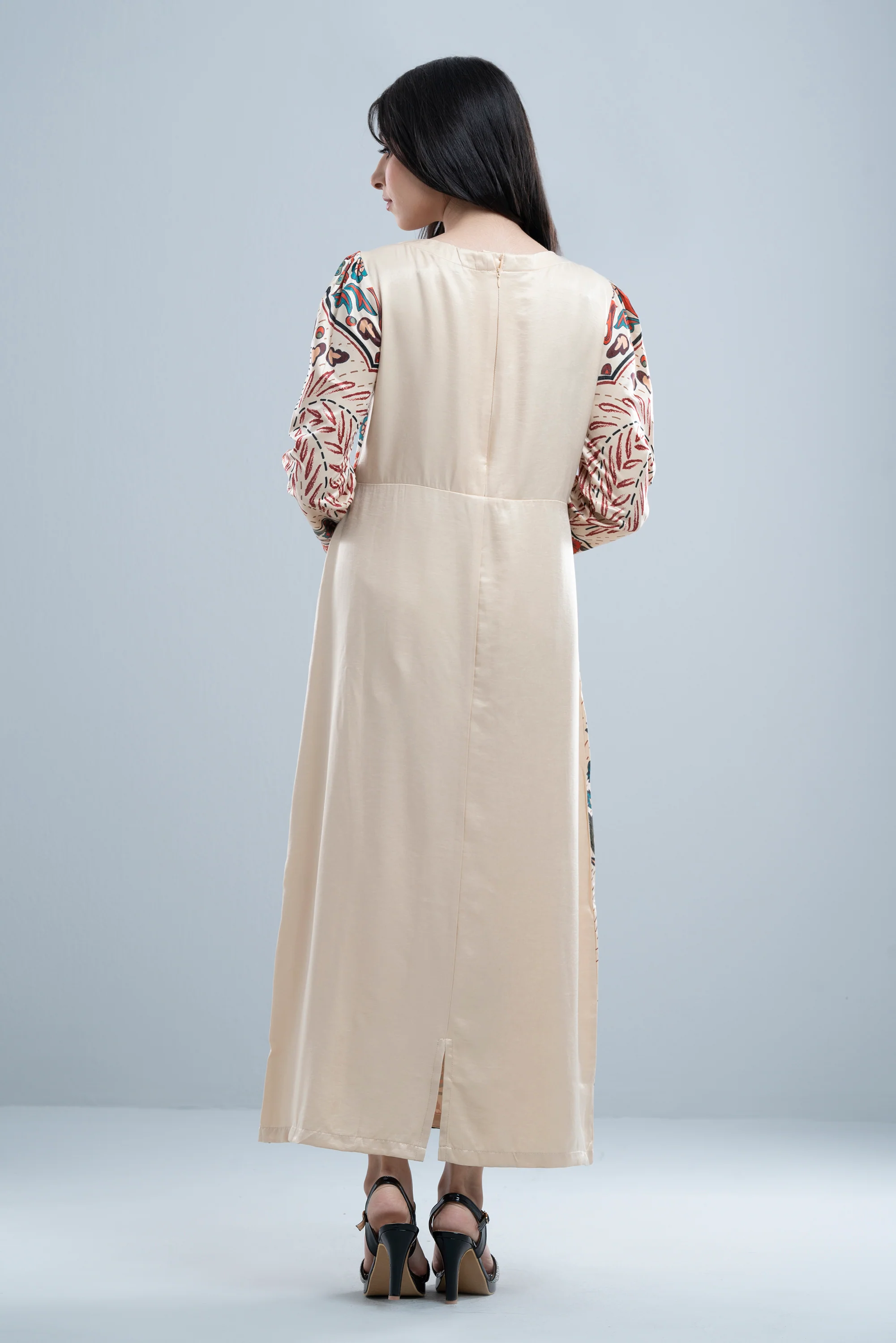 Tropical Printed Long Dress - XTXFMF