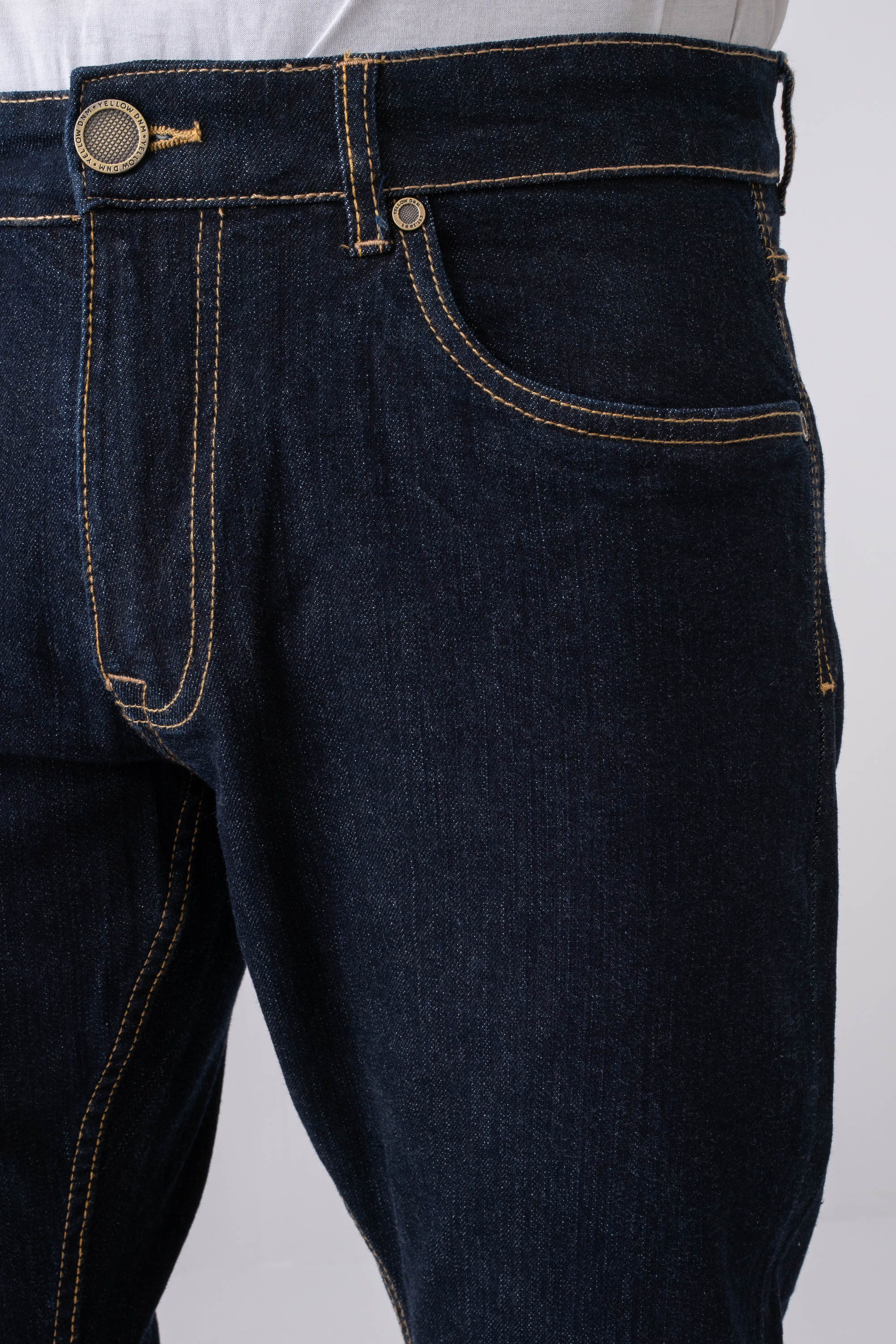 Straight Fit Raw Selvedge Jeans - XTXFMF